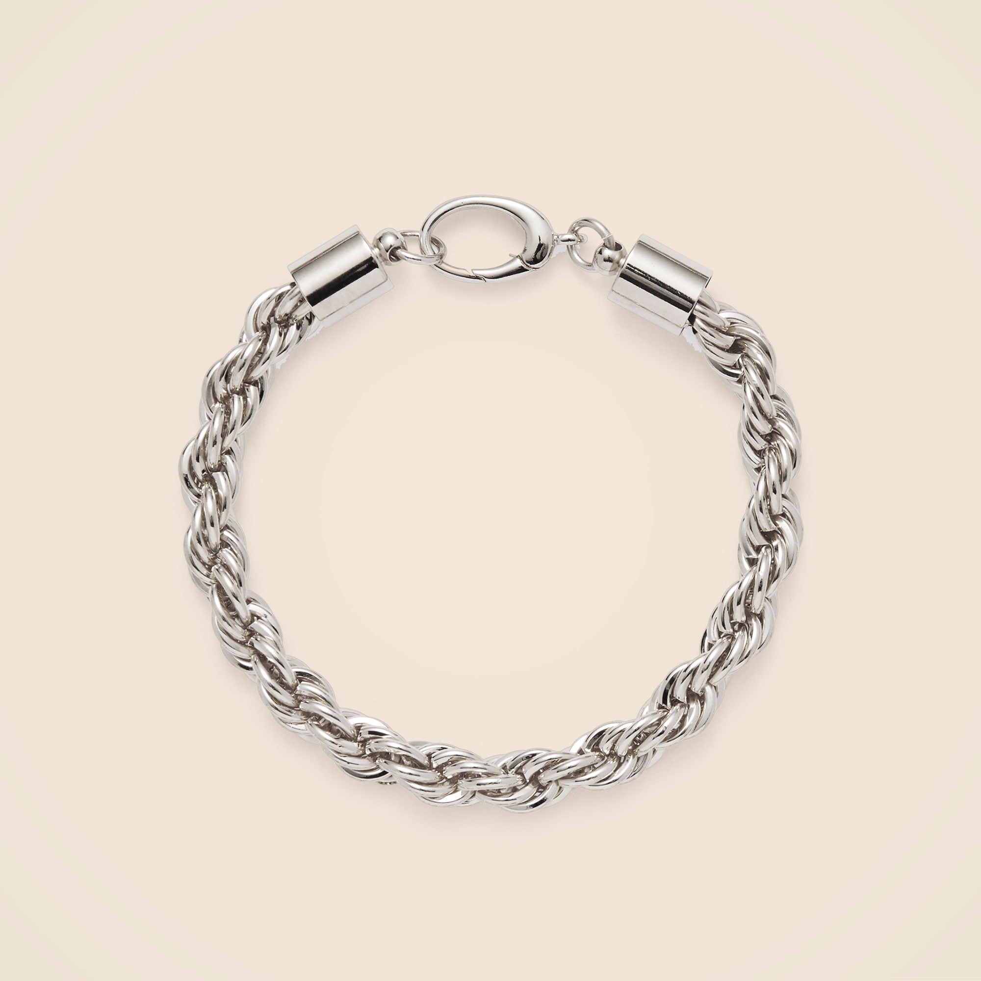 : lady grey xl rope chain bracelet for women