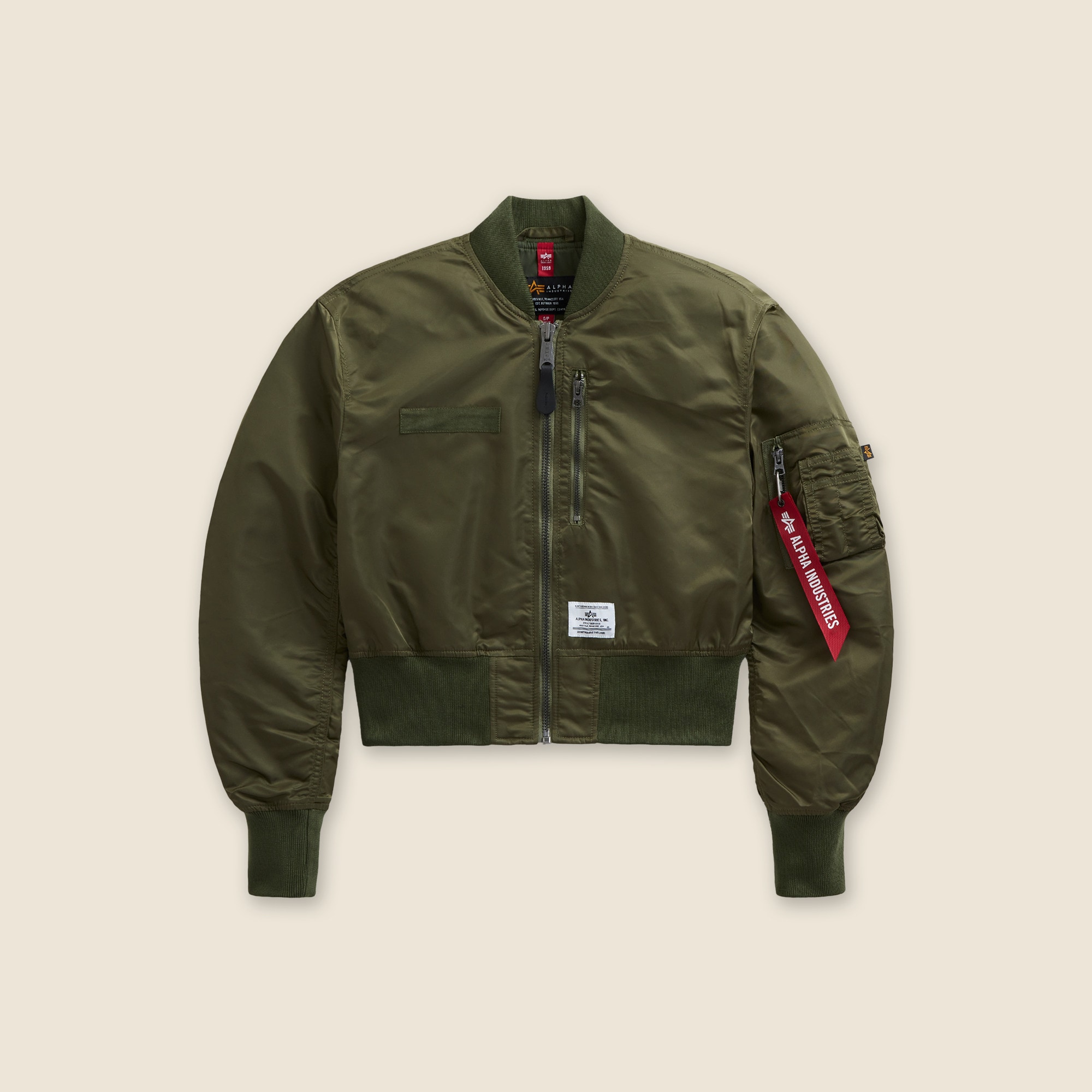 : Women's Alpha Industries® L-2B Cropped Gen-II Flight Jacket For Women