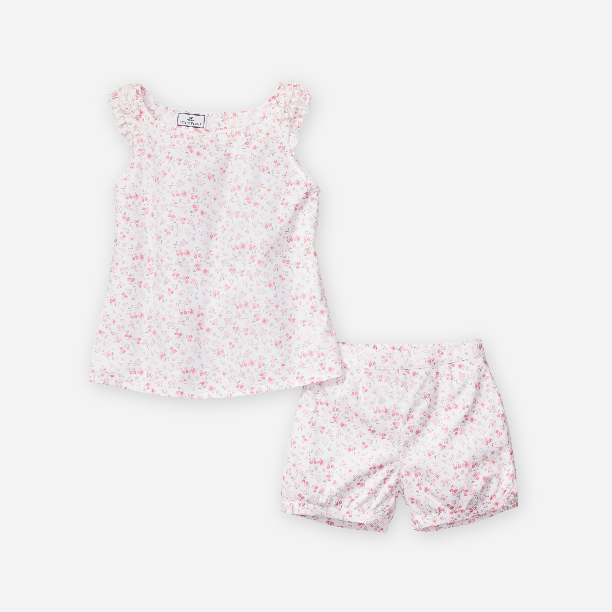 Petite Plume™ girls' Fleur d'Azur Amelie short set from J.Crew - $48