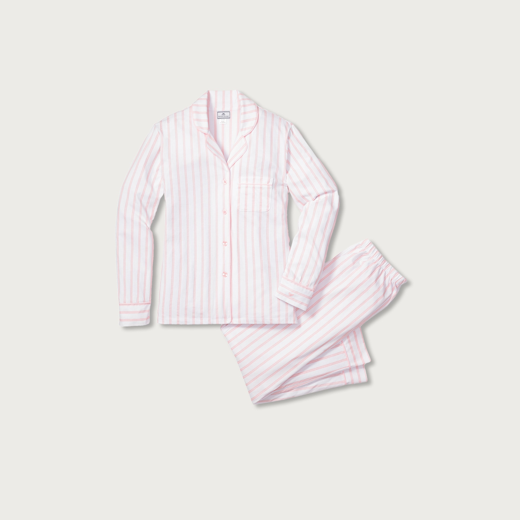 Petite Plume™ women's Pima cotton pajama set