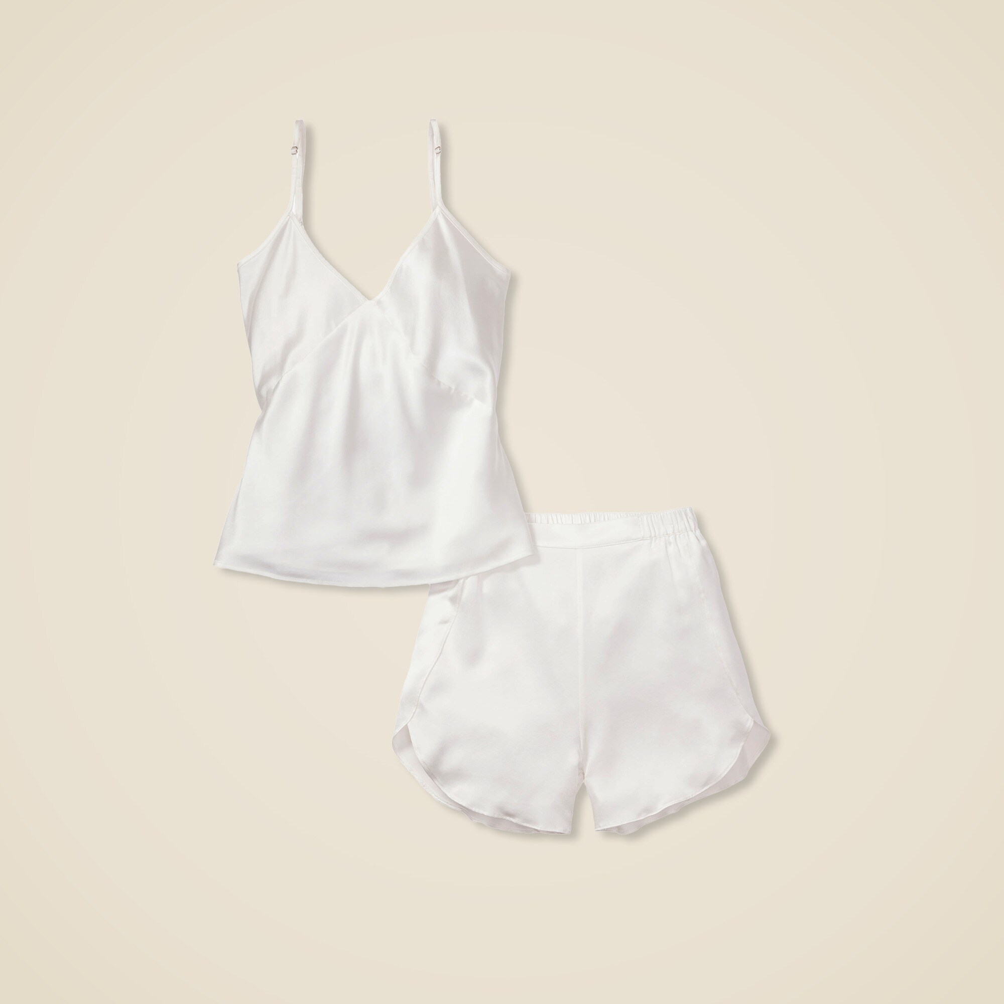  Petite Plume&trade; women&apos;s silk short set