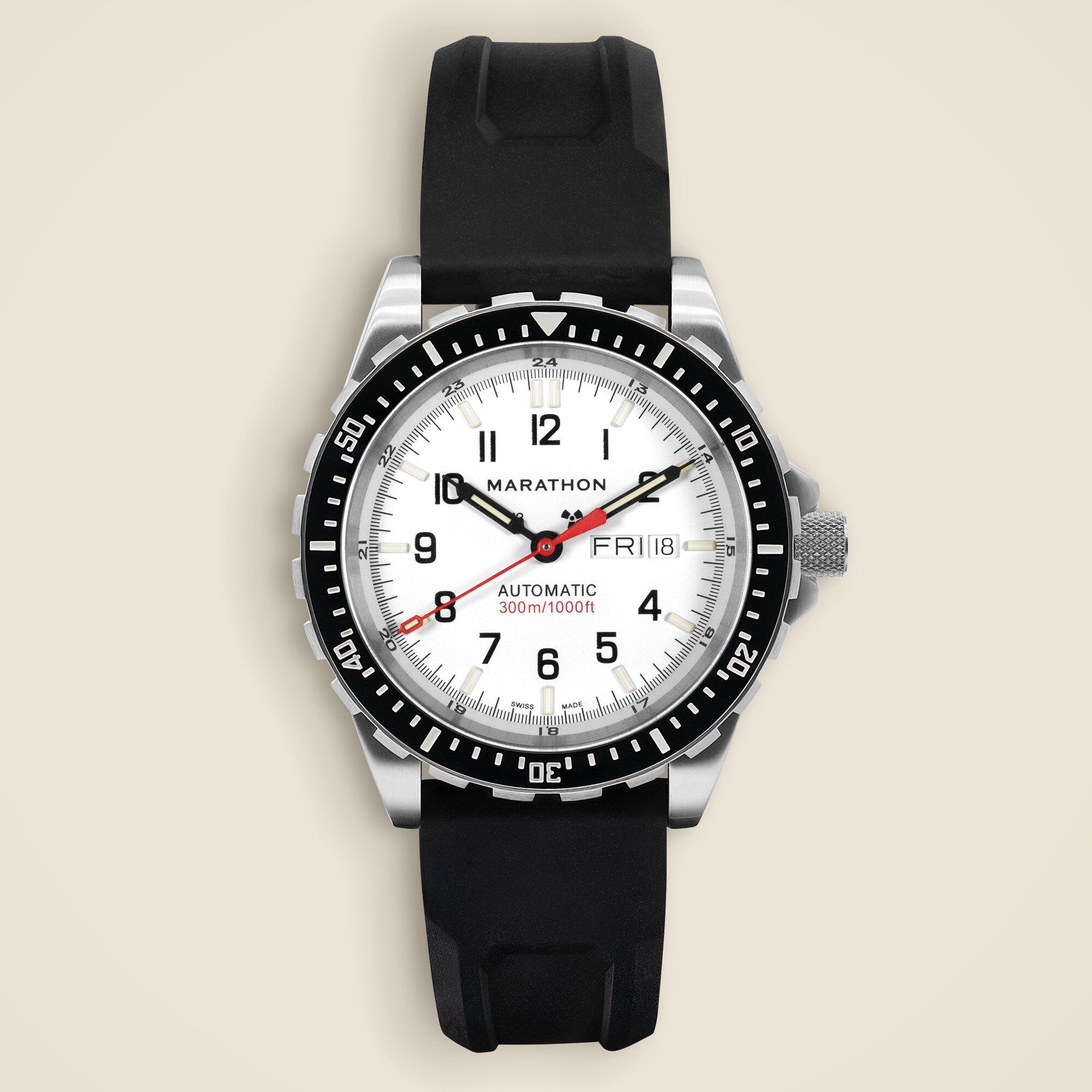 Marathon Watch Company™ Arctic-Edition Jumbo Day/Date Automatic