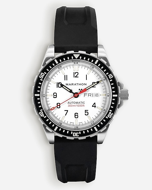 mens Marathon Watch Company&trade; Arctic-Edition Jumbo Day/Date Automatic