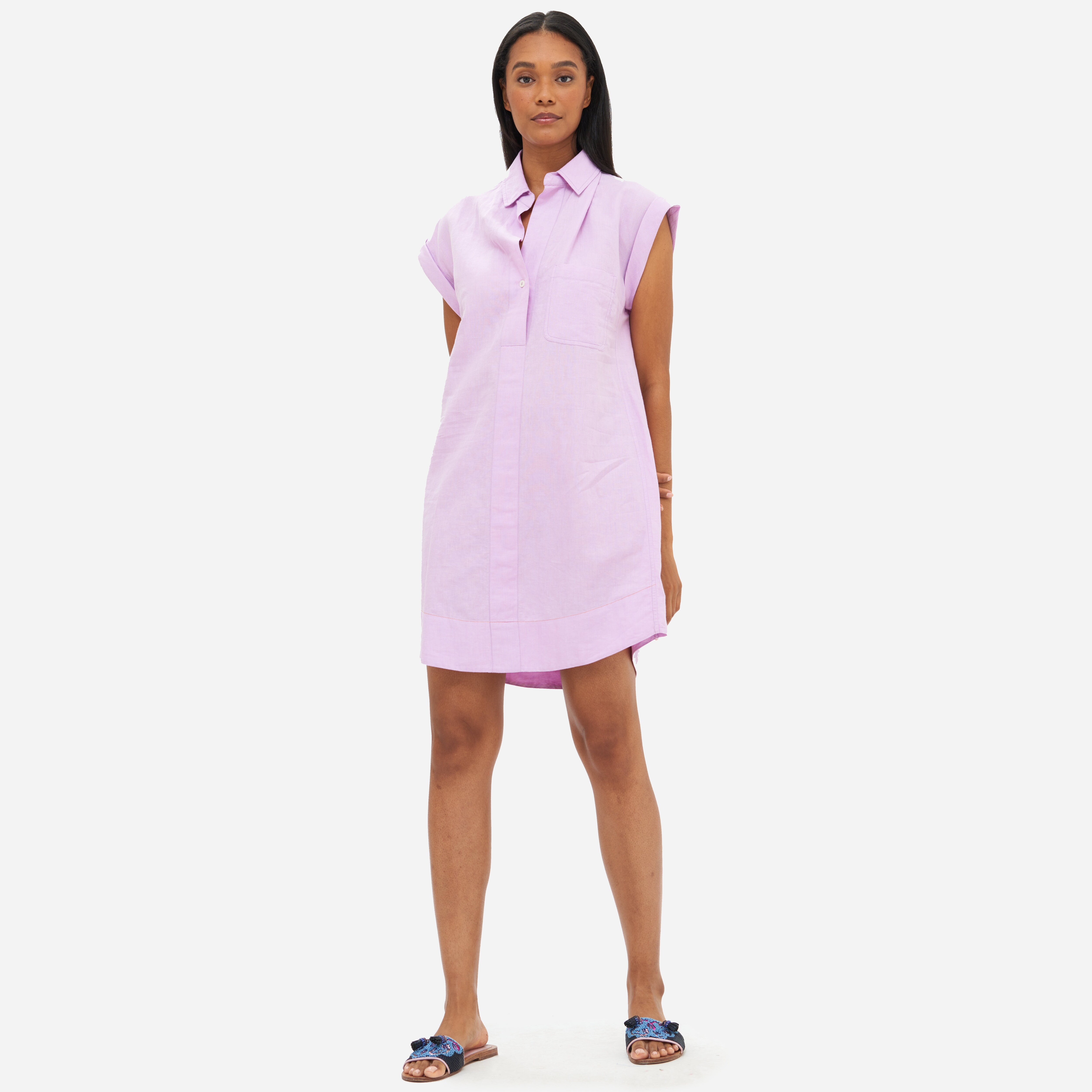 mini women dress Jolie Red Short Sleeve Mini Dress - US 0