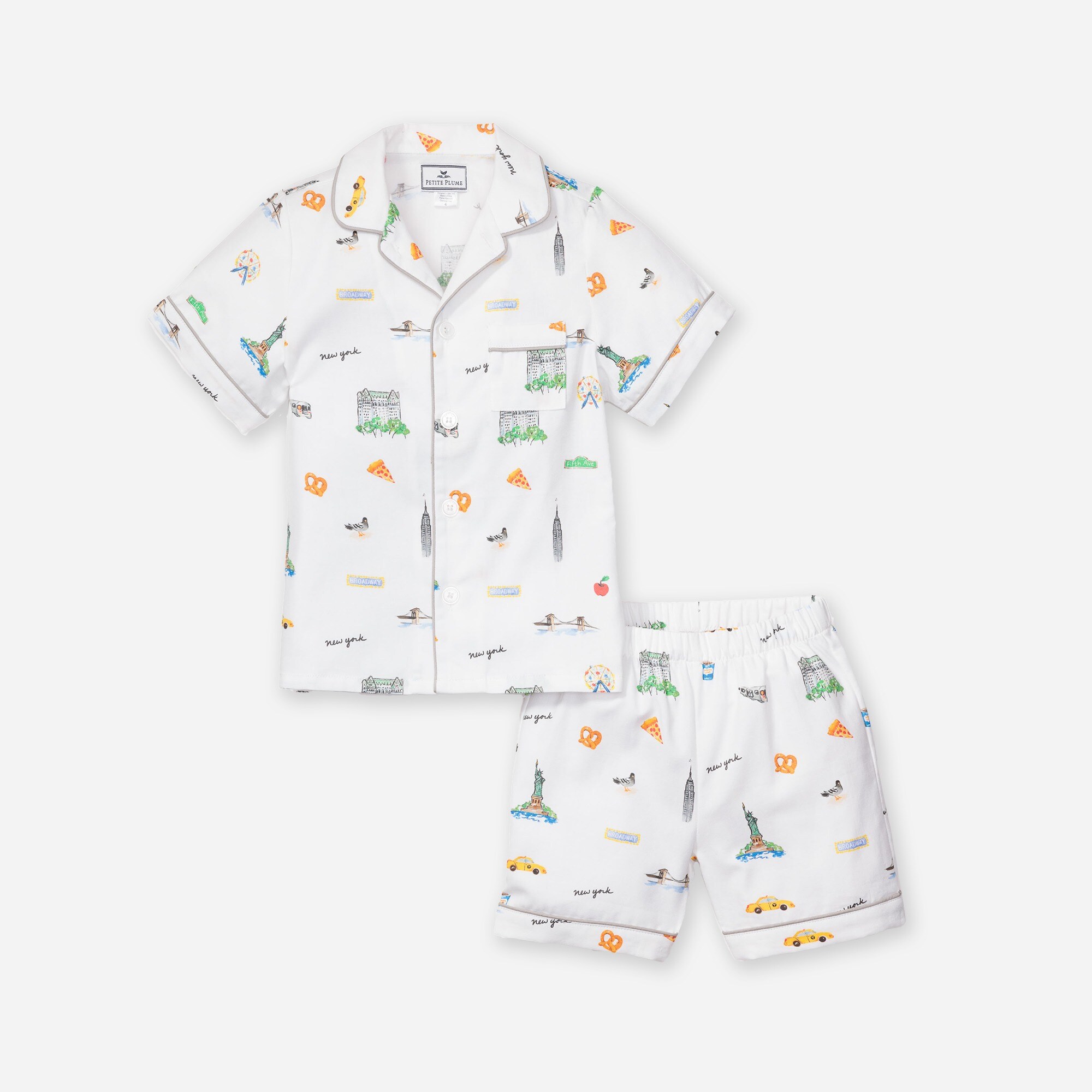 Petite Plume™ kids' classic short set