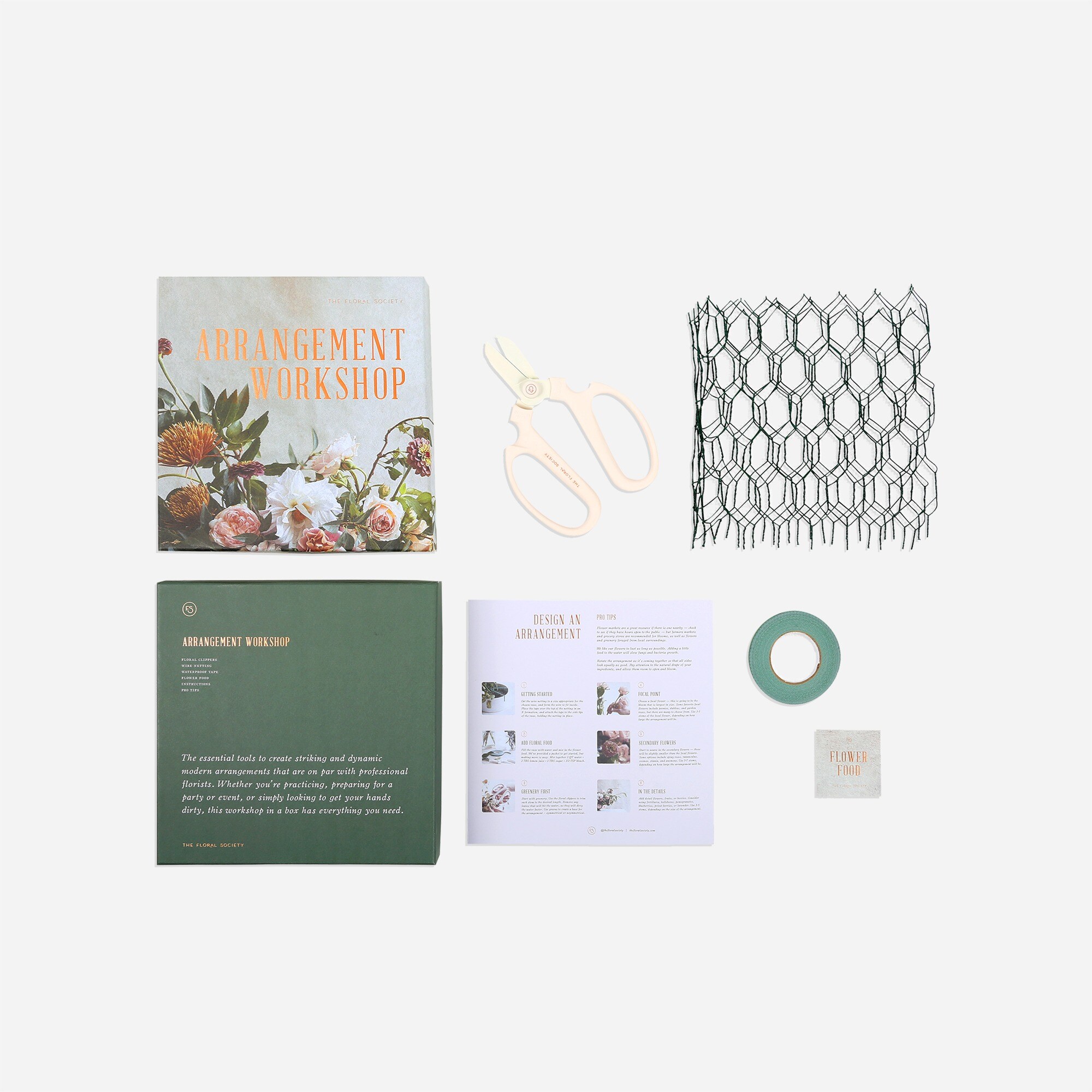 The Floral Society arrangement workshop kit