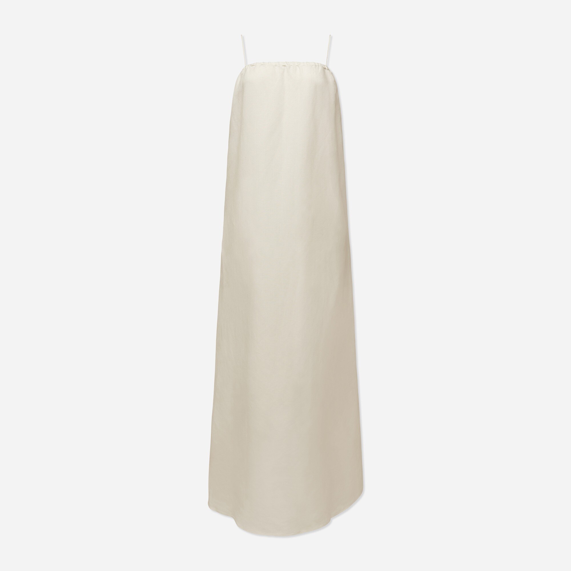 chinese dress ladies Air Linen Sleeveless Shirtdress – onia main image 0