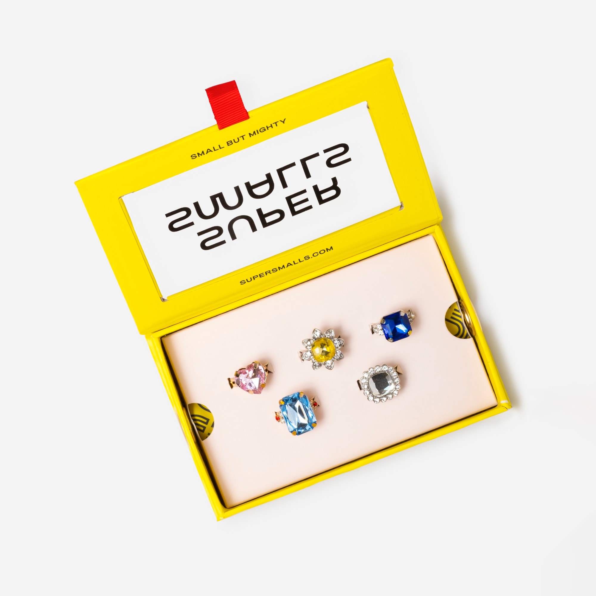  Super Smalls power lunch rings set