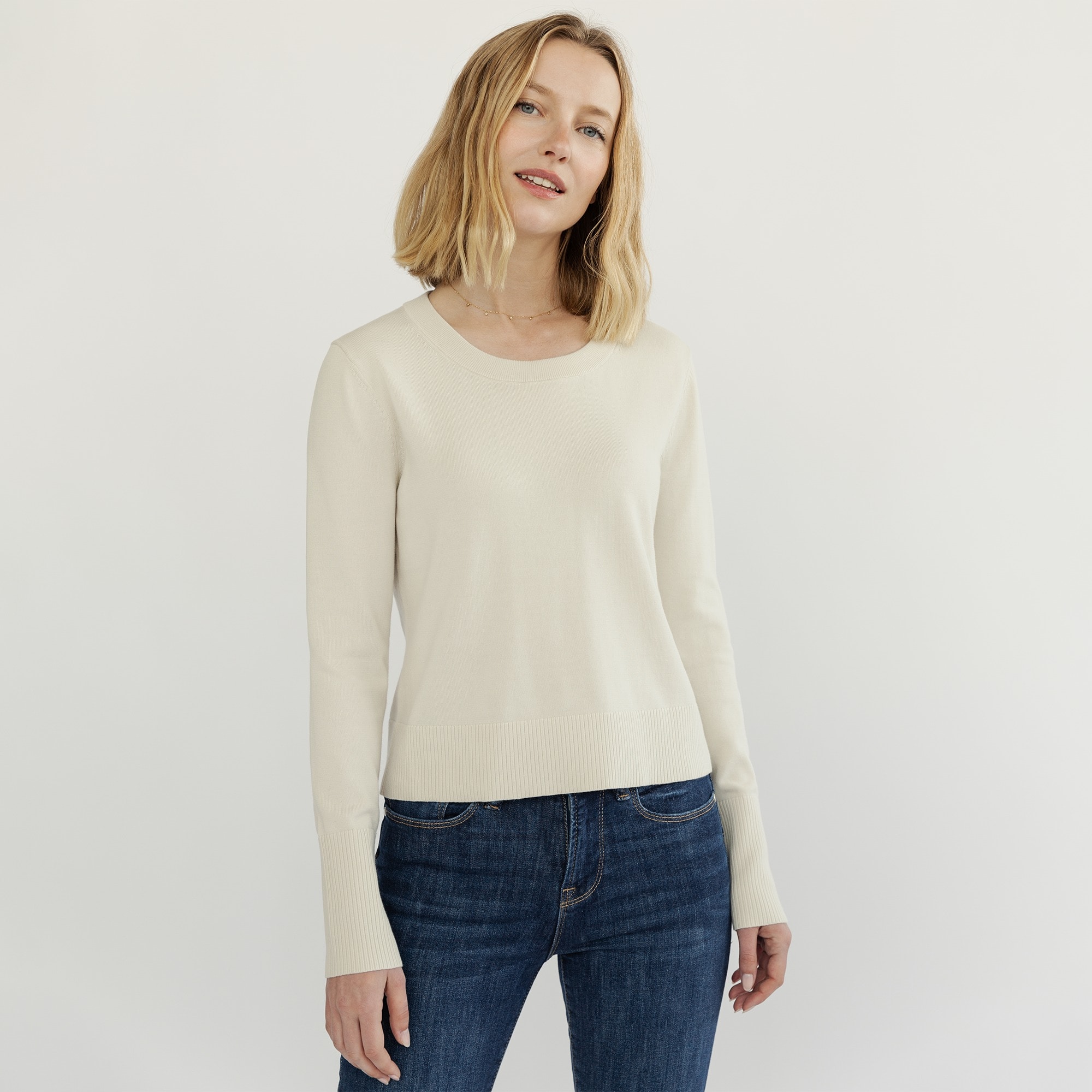 womens State of Cotton NYC Sinclair crewneck