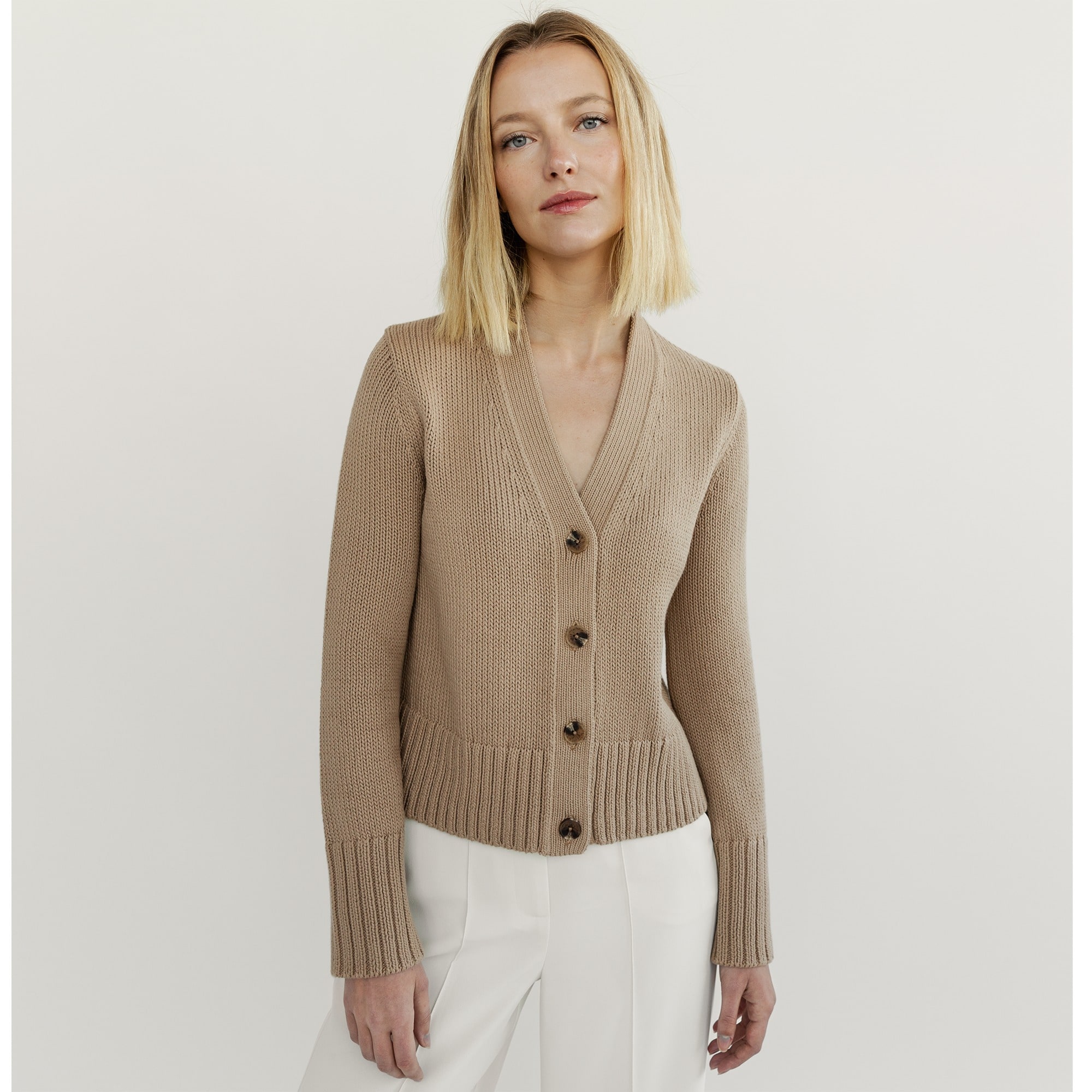 womens State of Cotton NYC Ellis cardigan sweater