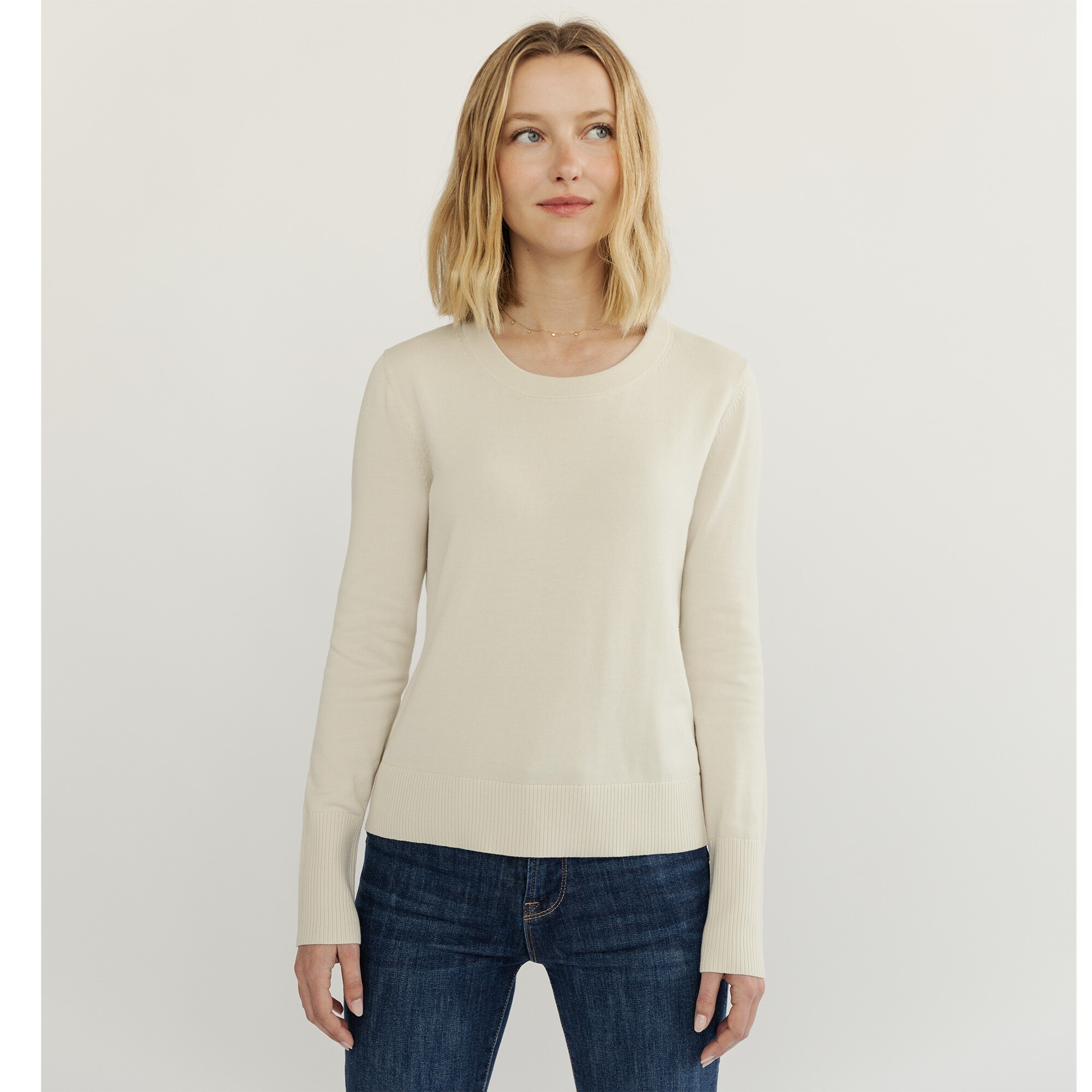  State of Cotton NYC Bryn crewneck