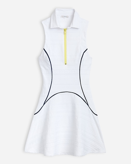 womens L'Etoile Sport&trade; zip-front dress