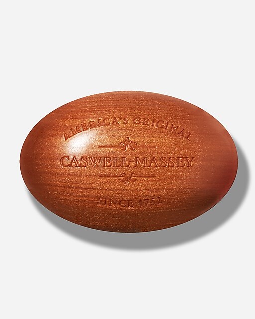 mens Caswell-Massey wood-grain bar soap