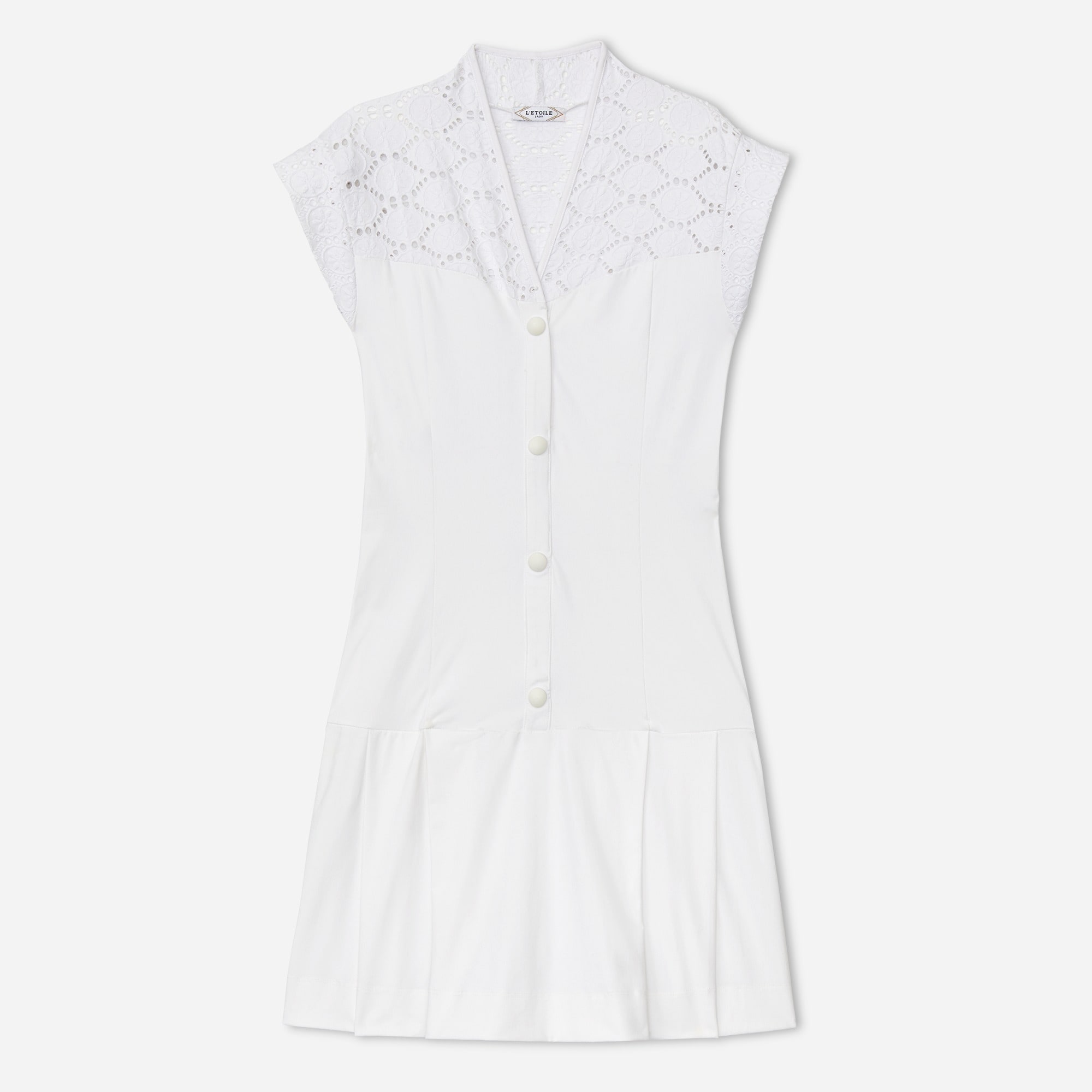  L'Etoile Sport&trade; cap-sleeve lace dress