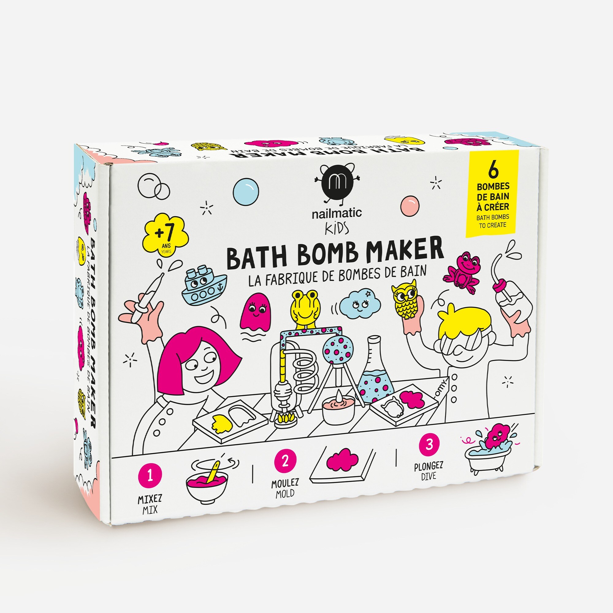 nailmatic® kids' bath bomb maker