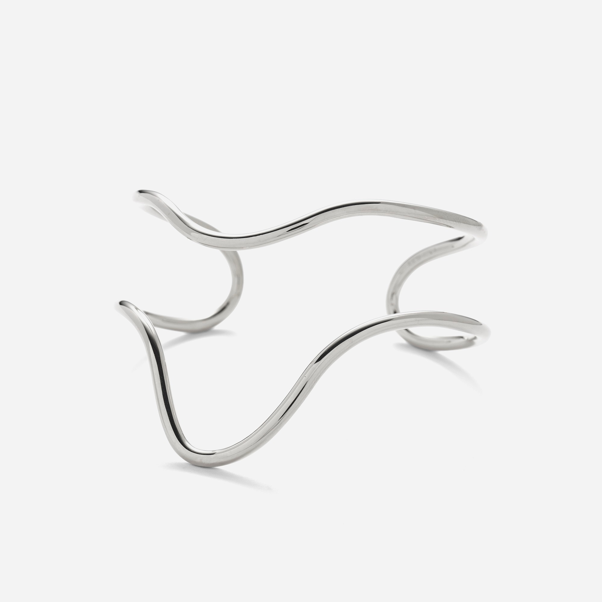 Lady Grey curve cuff in gold