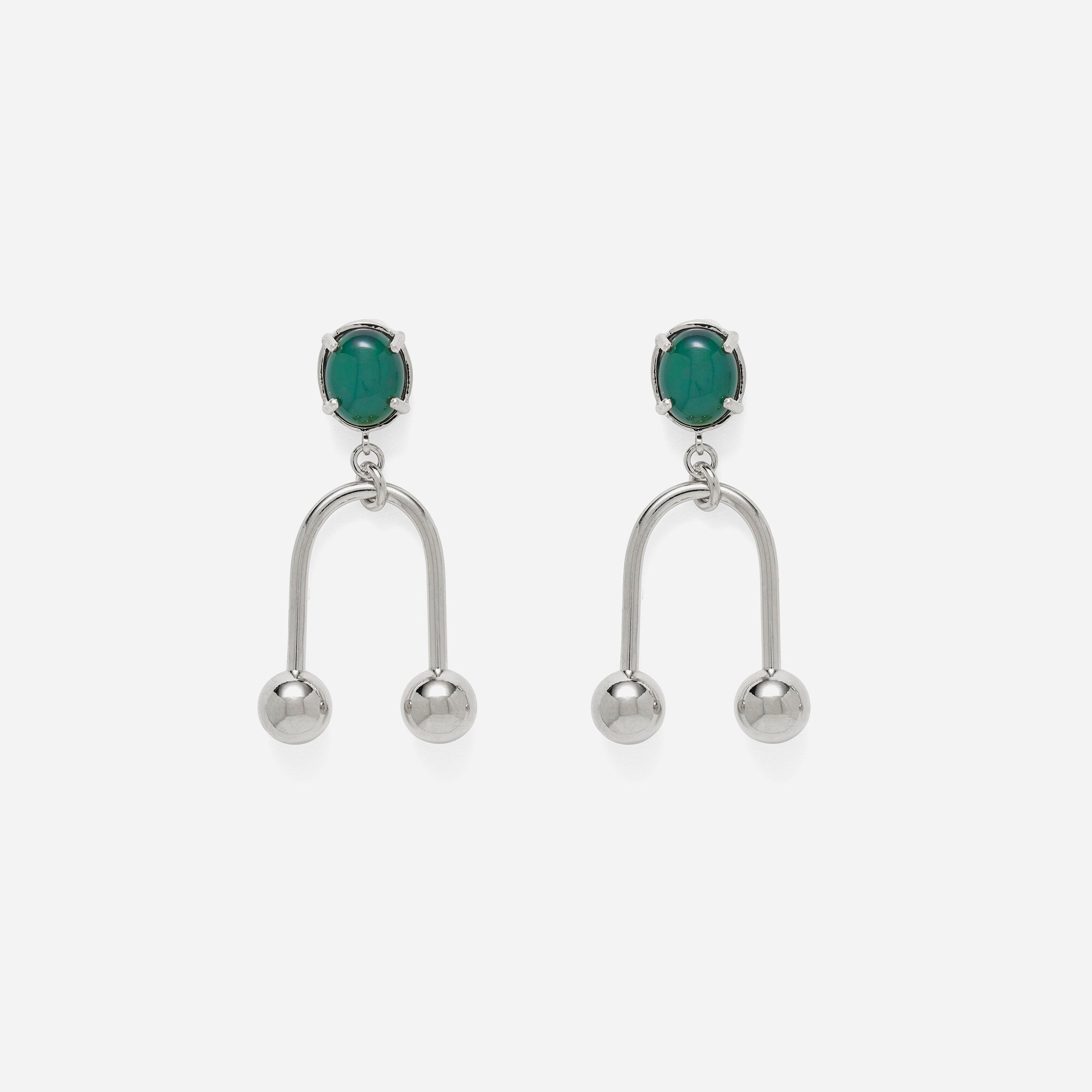 Thea Earrings | Dainty Sterling Silver Dangle Earrings