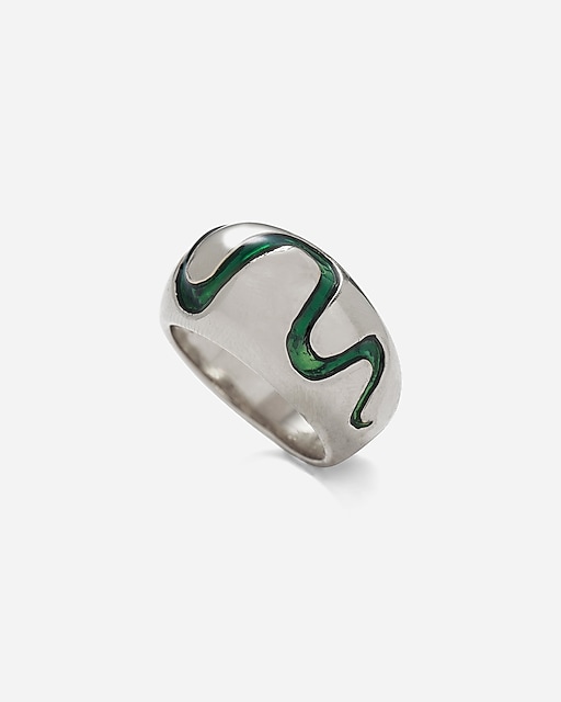 womens Lady Grey serpent ring