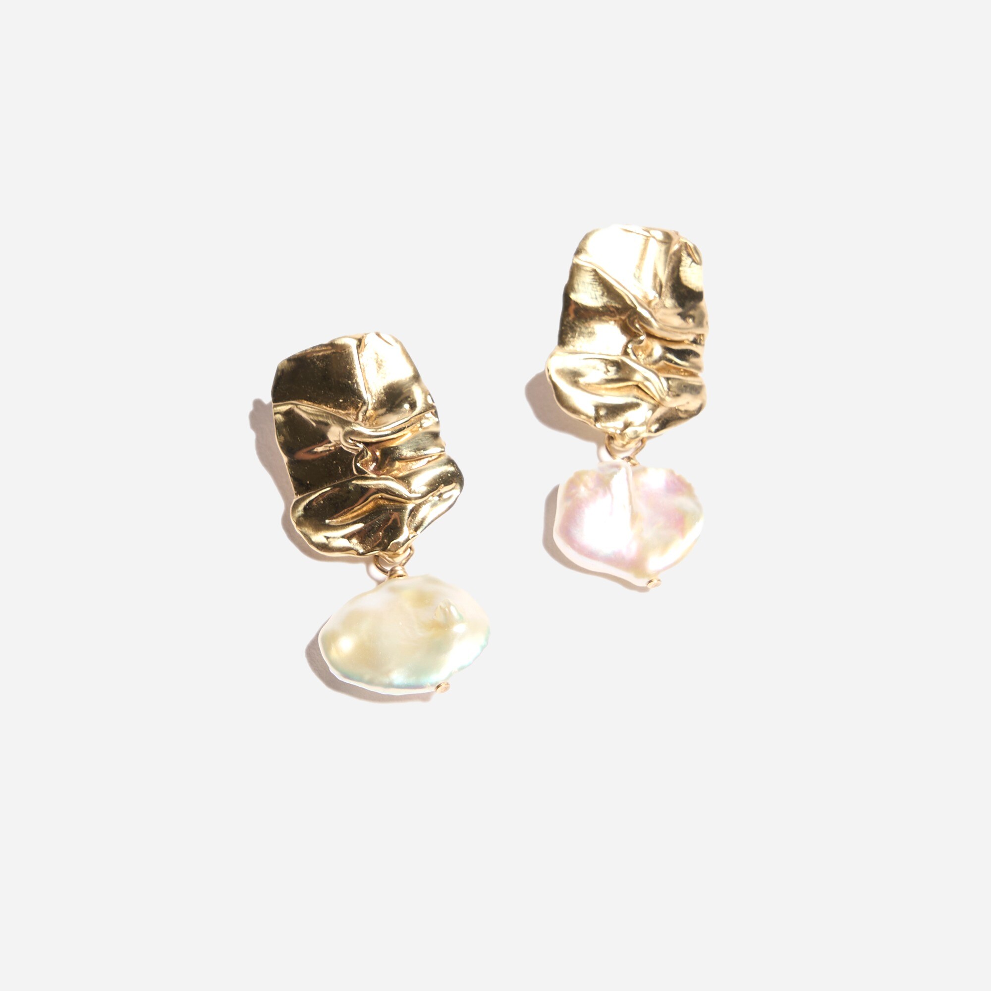 Odette New York® fender pearl earrings