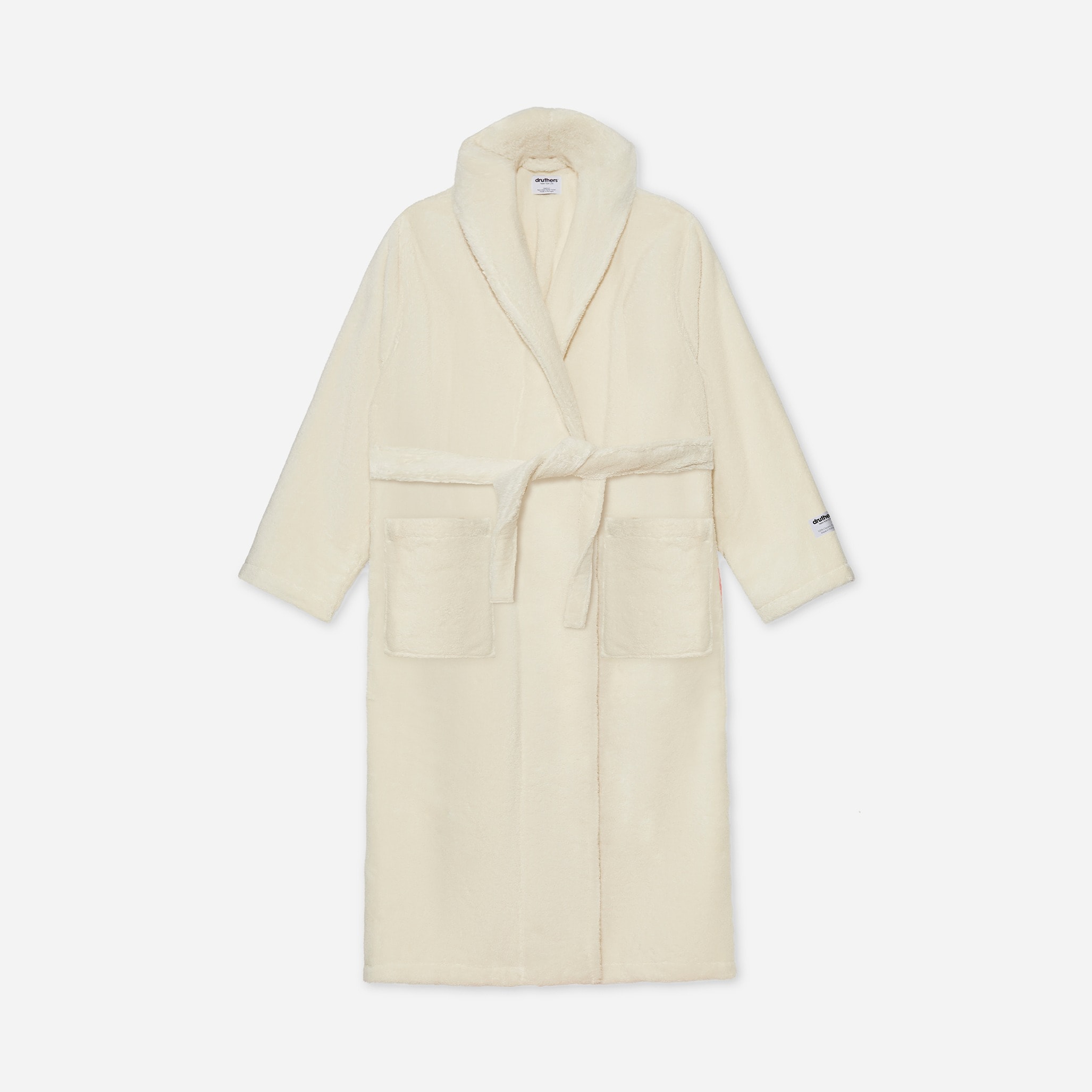 homes Druthers&trade; organic cotton extra-heavyweight terry long robe