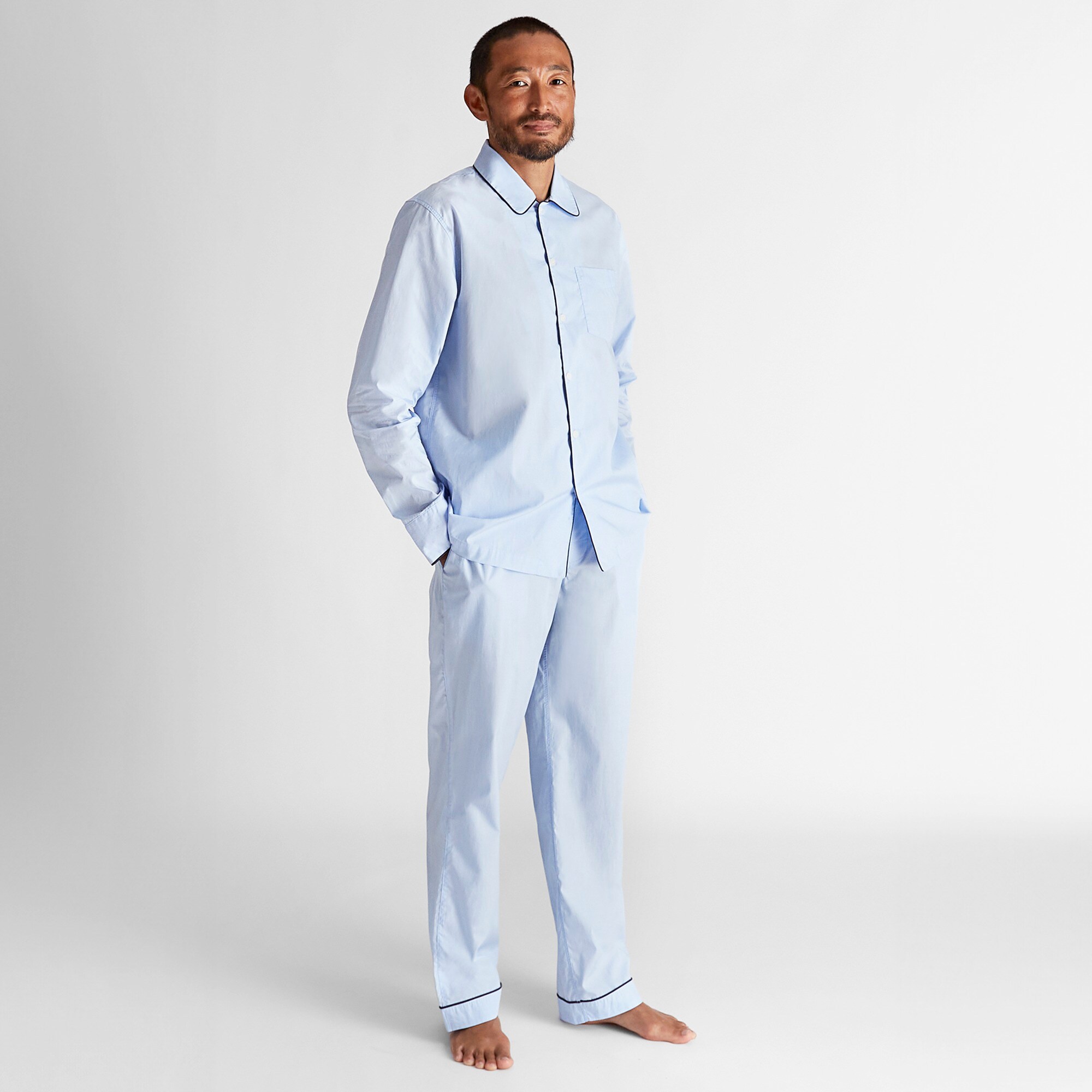 Sleepy Jones men's Henry pajama set in jacquard