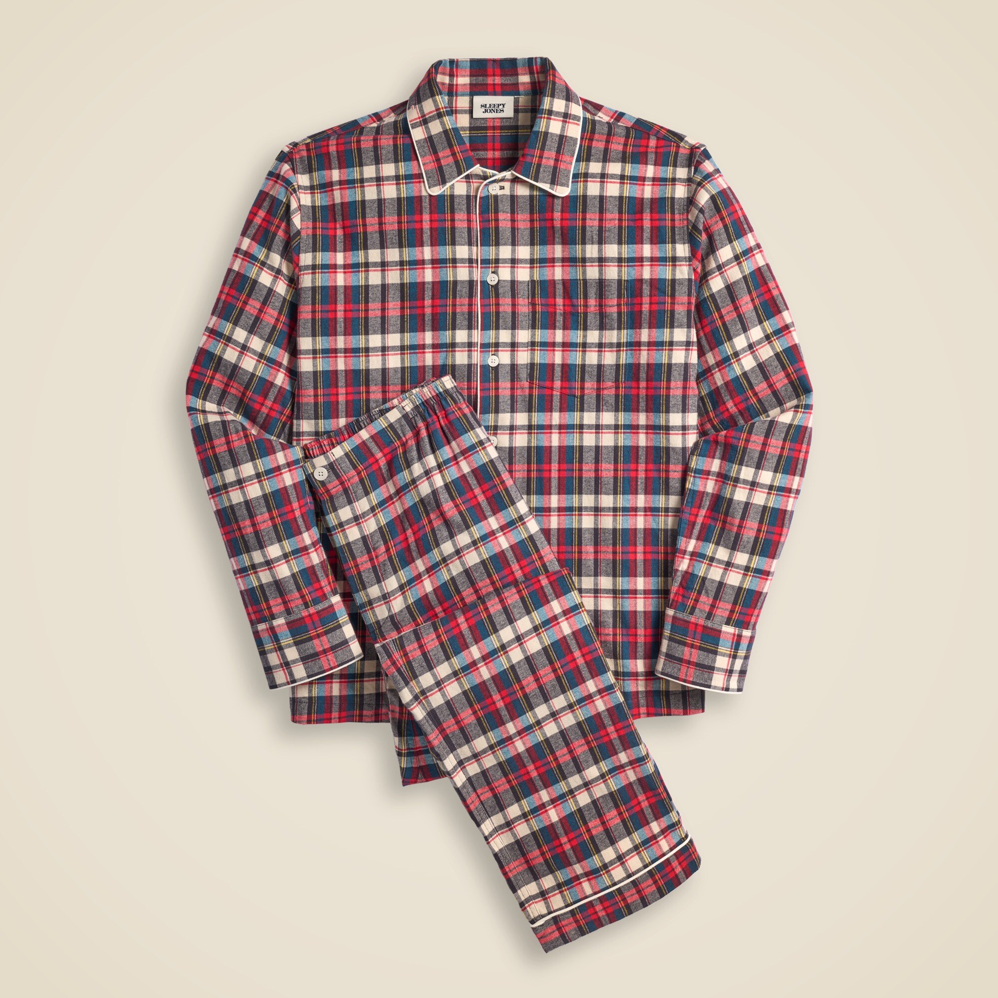 Sleepy Jones men's Henry pajama set in jacquard