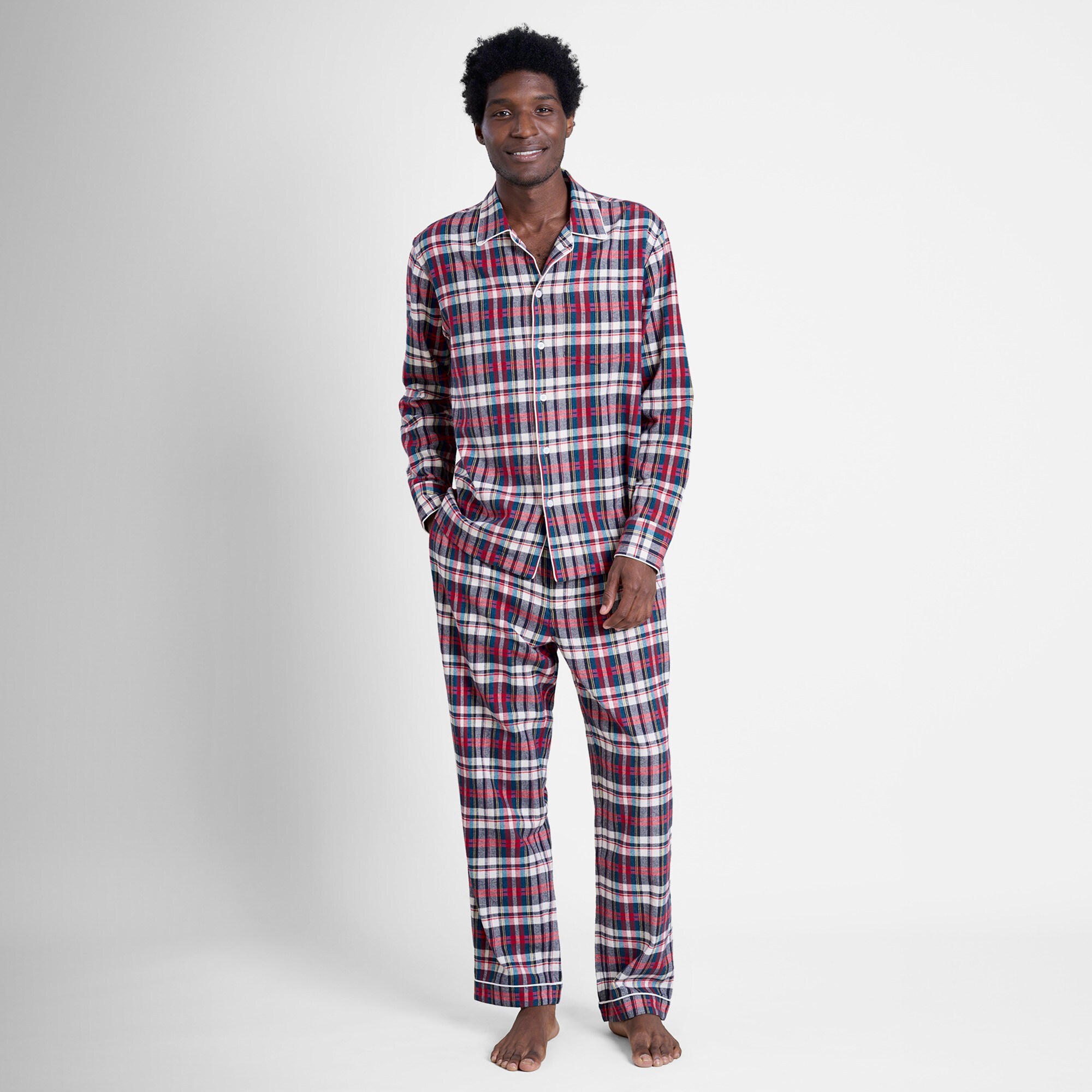 Sleepy Jones men's Henry pajama set in jacquard