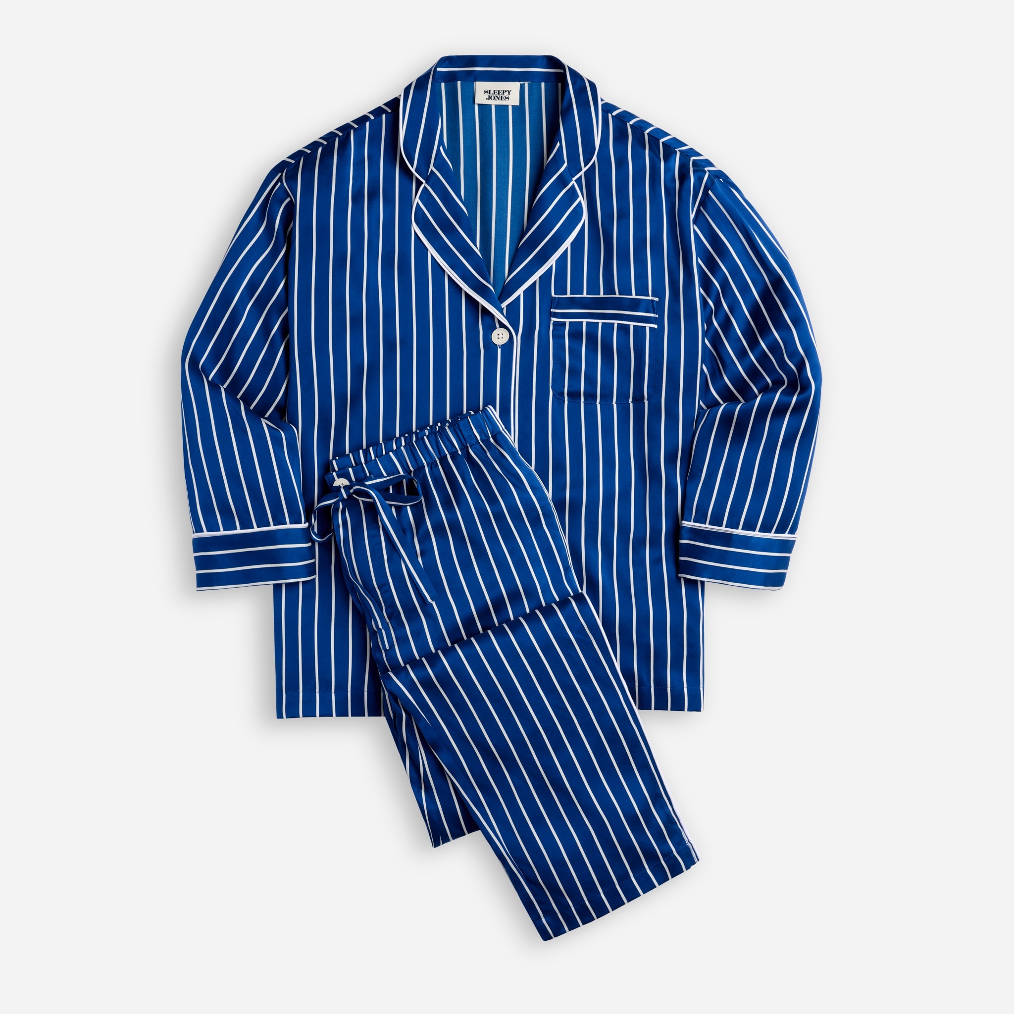: sleepy jones women's washable-silk marina pajama set for women