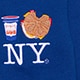 PiccoliNY coffee, bacon, egg and cheese NY hoodie BLUE : piccoliny coffee, bacon, egg and cheese ny hoodie for baby