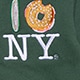 PiccoliNY pickle bagel NY hoodie DARK GREEN : piccoliny pickle bagel ny hoodie for baby
