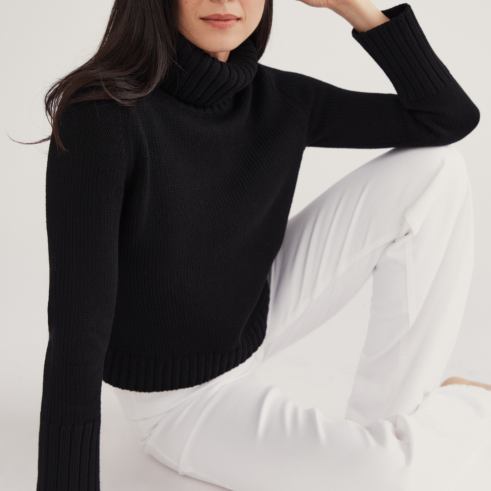 State of Cotton NYC Tisbury turtleneck