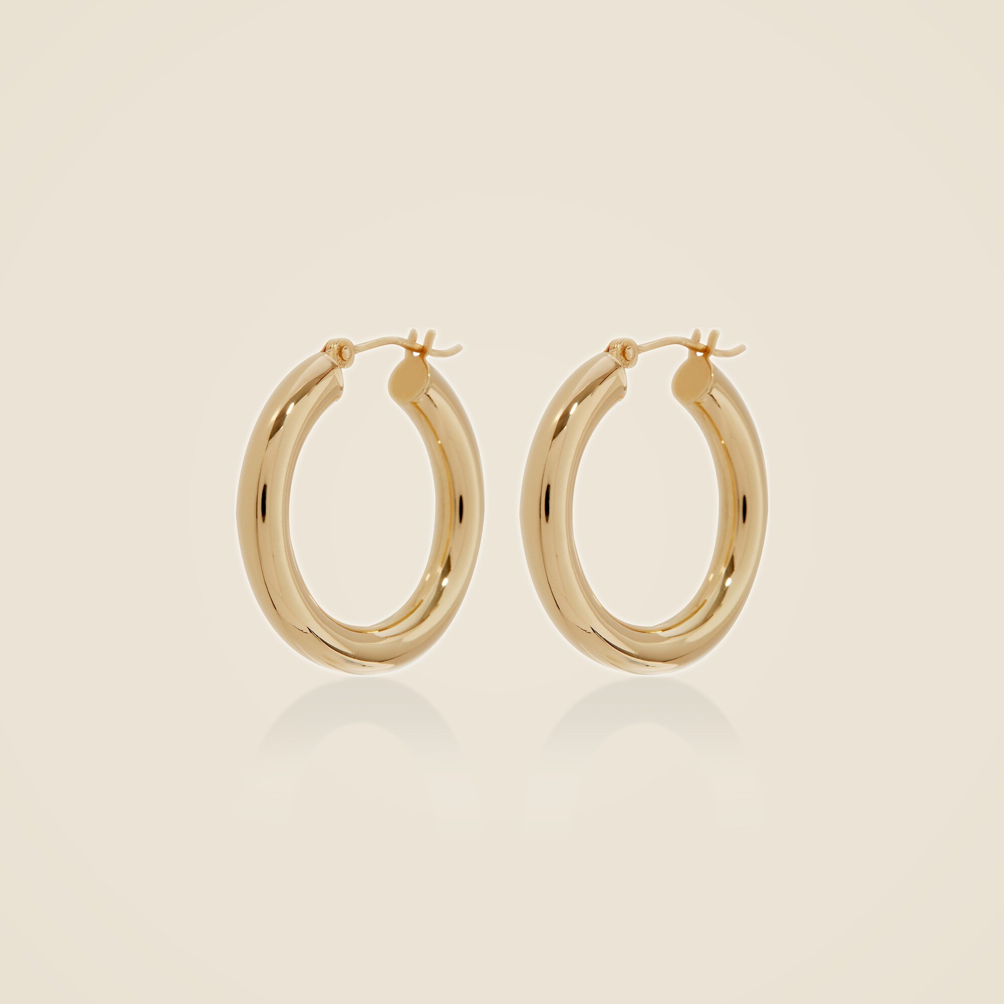 LUV AJ the real deal baby Amalfi hoops