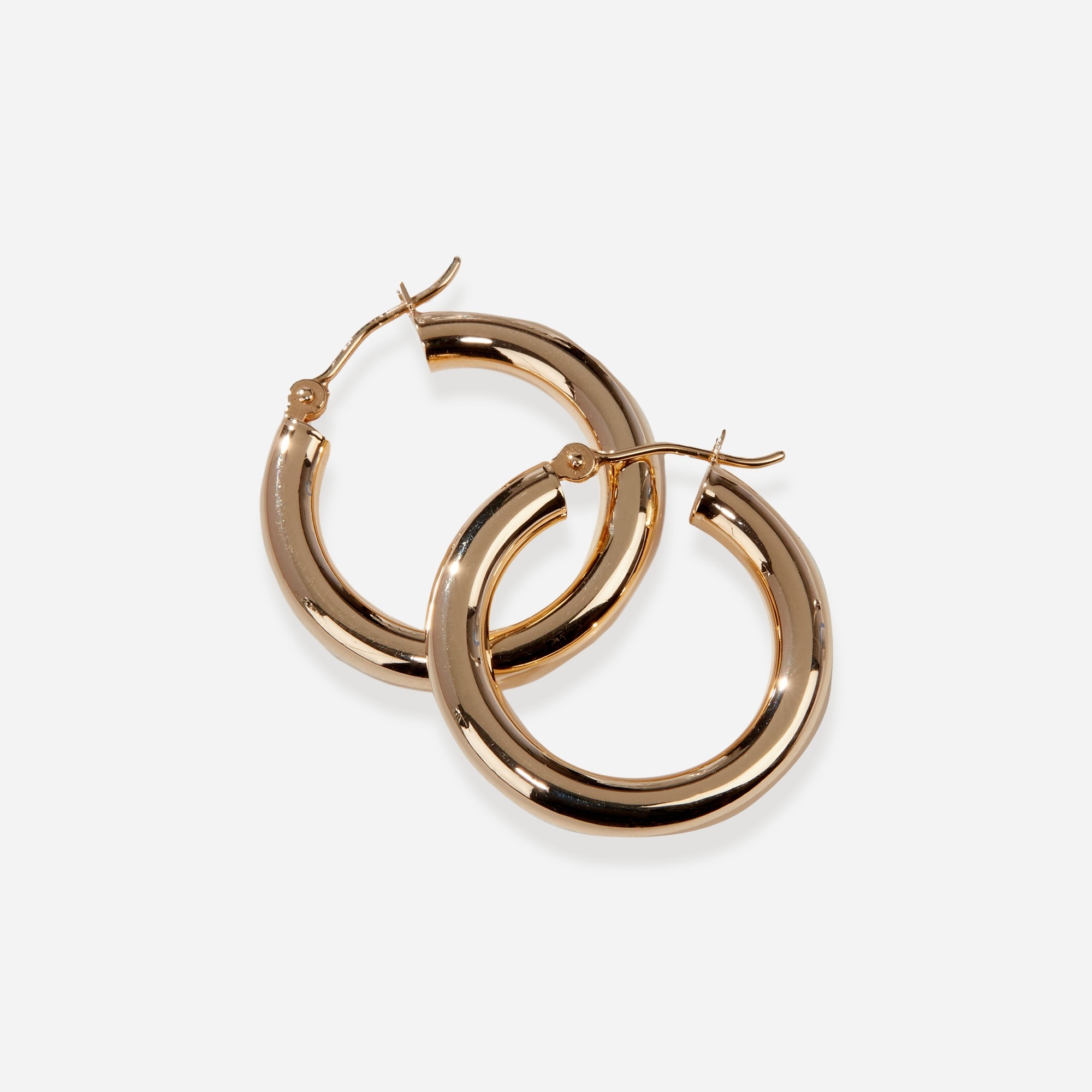 LUV AJ the real deal baby Amalfi hoops