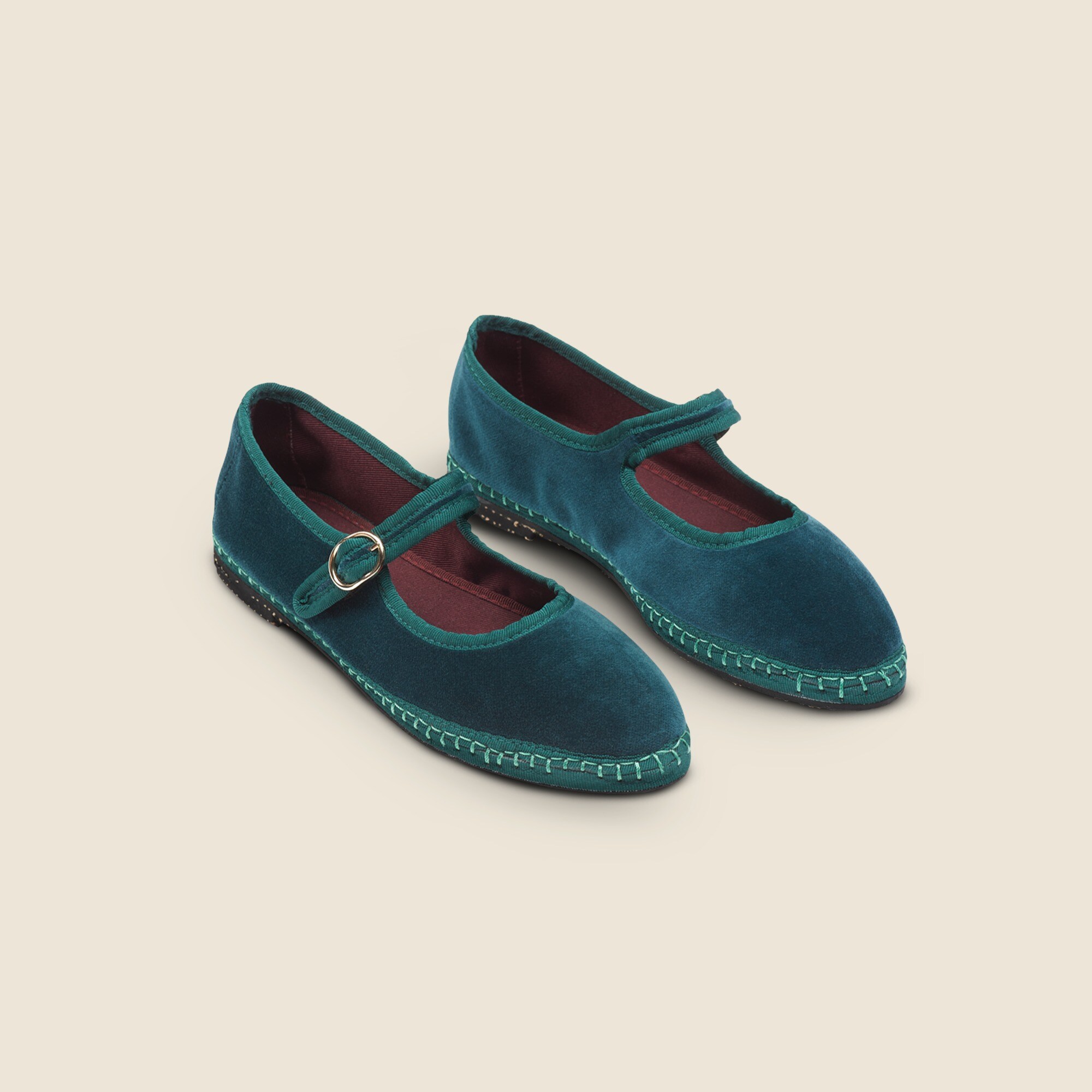 新品　Flabelus Antonia ベルベットシューズ　37 Flabelus Antonia Mary Janes For Women
