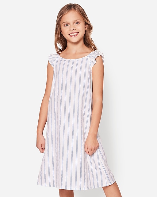 Petite Plume&trade; girls' Amelie nightgown in stripe