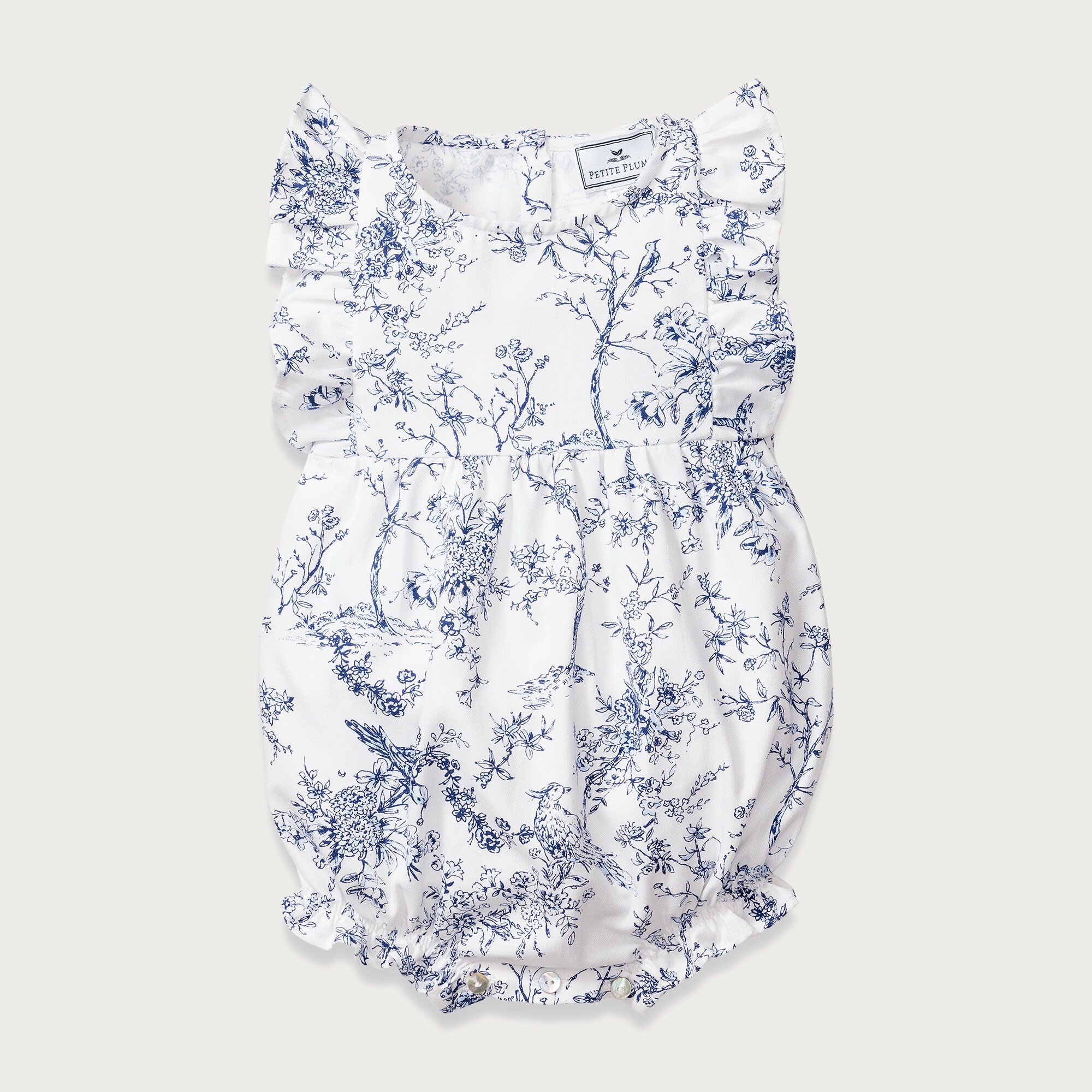 girls Petite Plume&trade; infants' ruffle romper