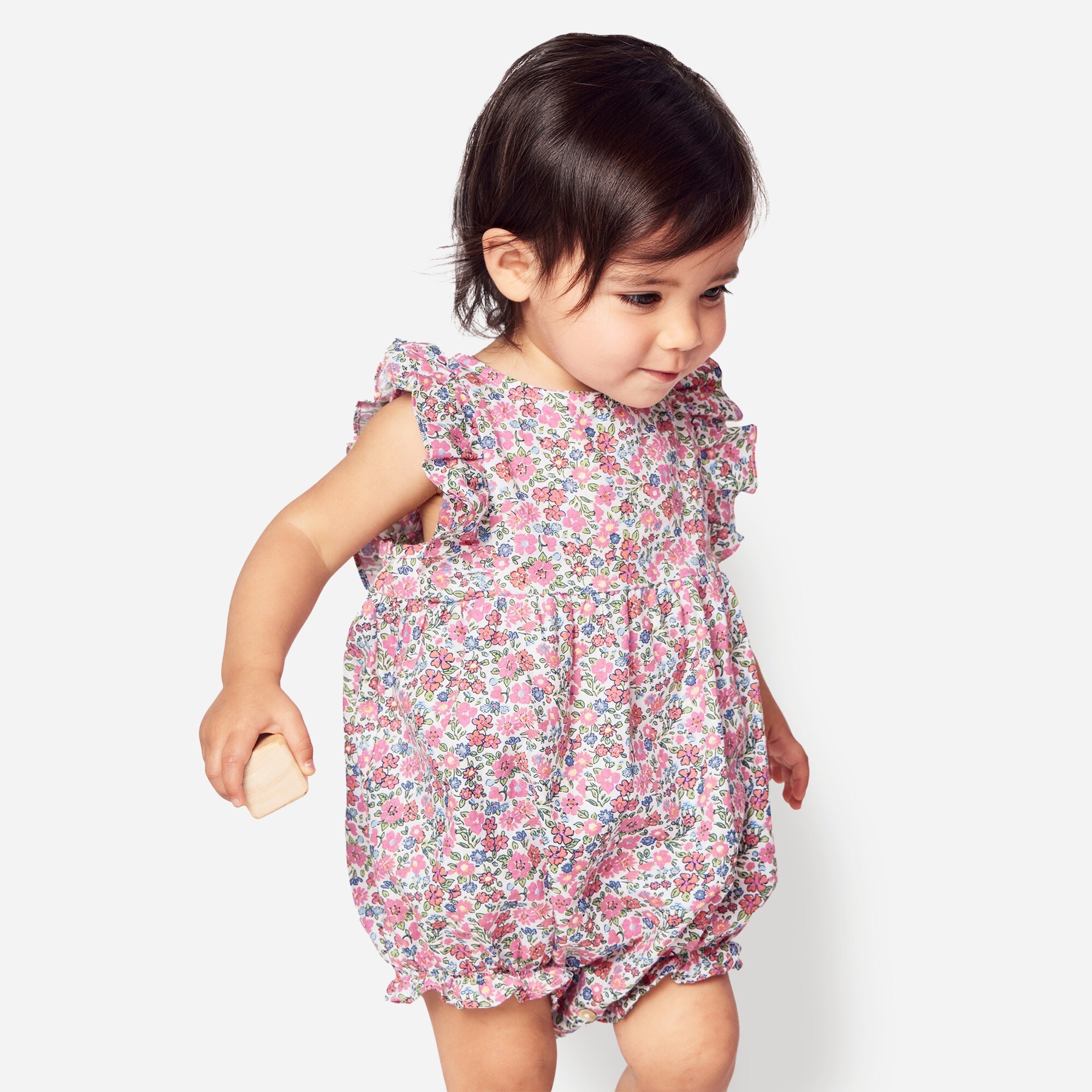 Petite Plume™ infants' ruffle romper