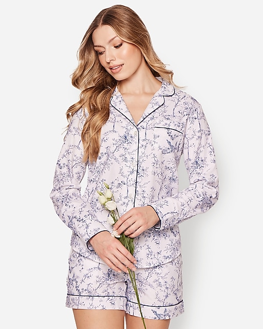 womens Petite Plume&trade; women's pajama set in timeless toile
