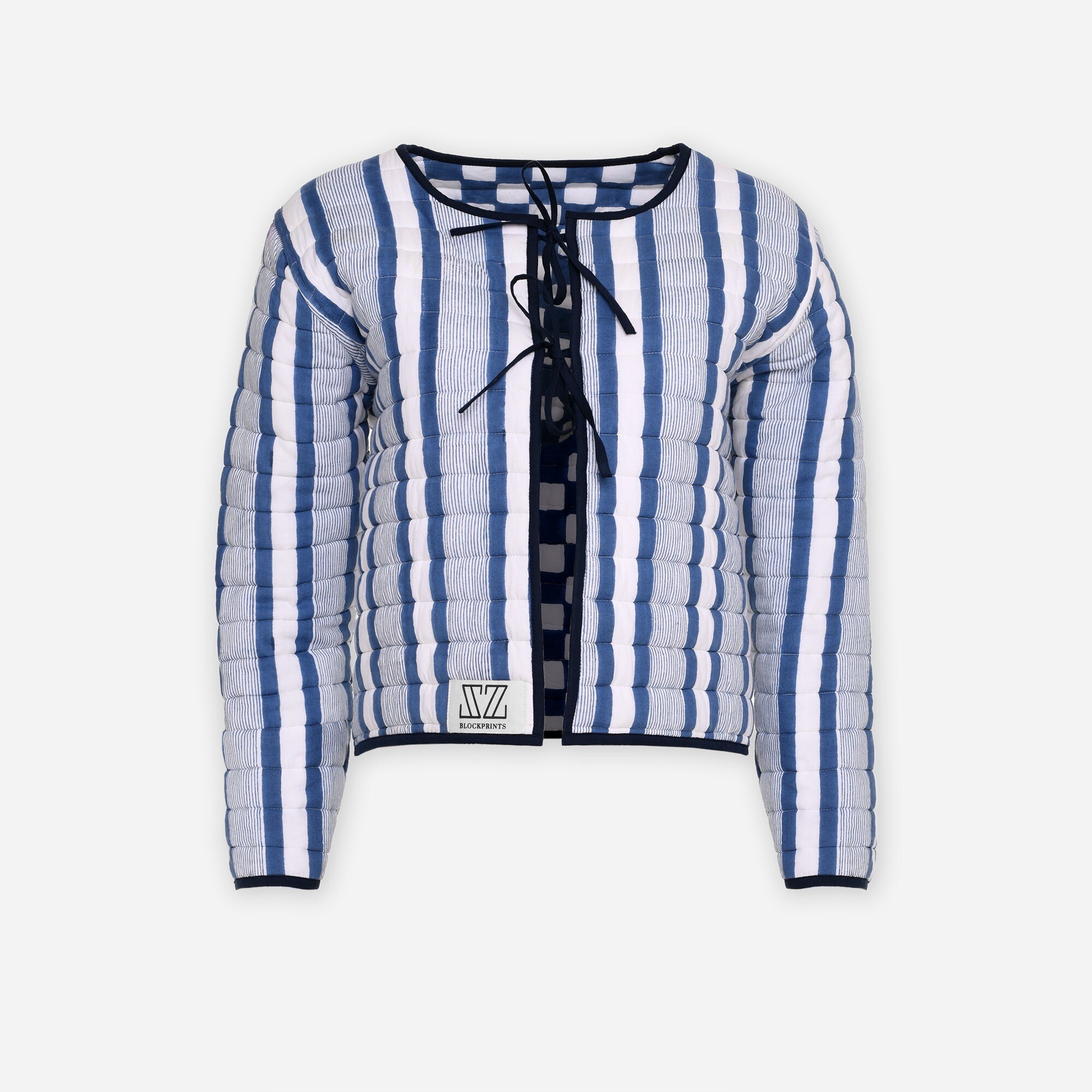 SZ Blockprints™ Quilted Jacket For Women
