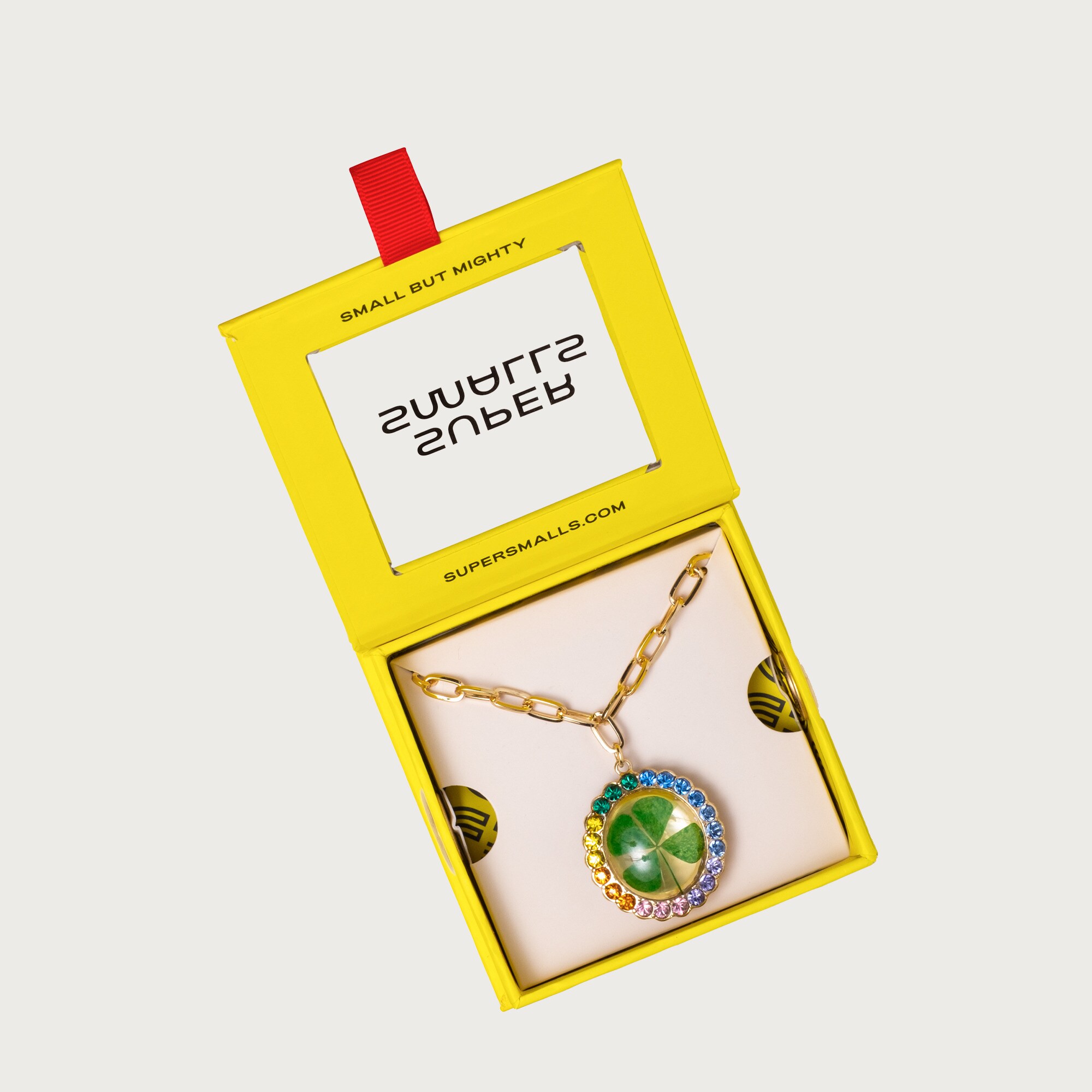 girls Super Smalls lucky streak necklace