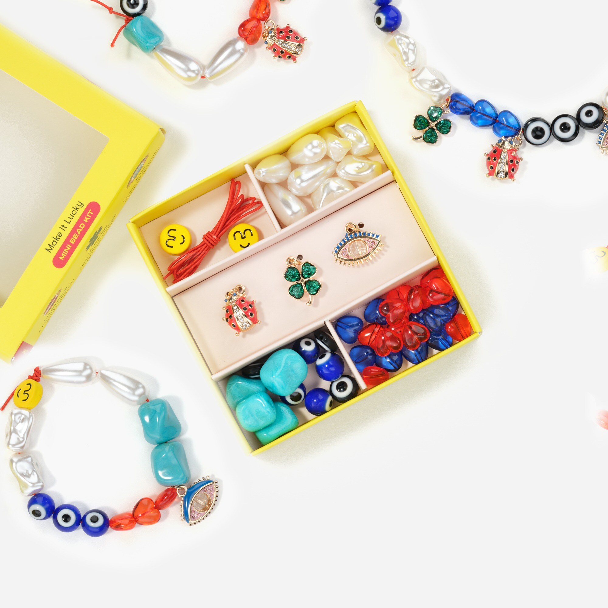 girls Super Smalls make it lucky mini beads kit