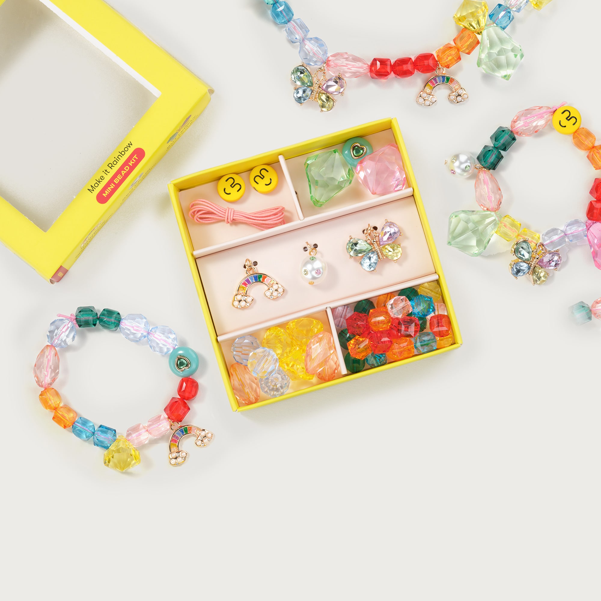 Super Smalls make it rainbow mini beads kit
