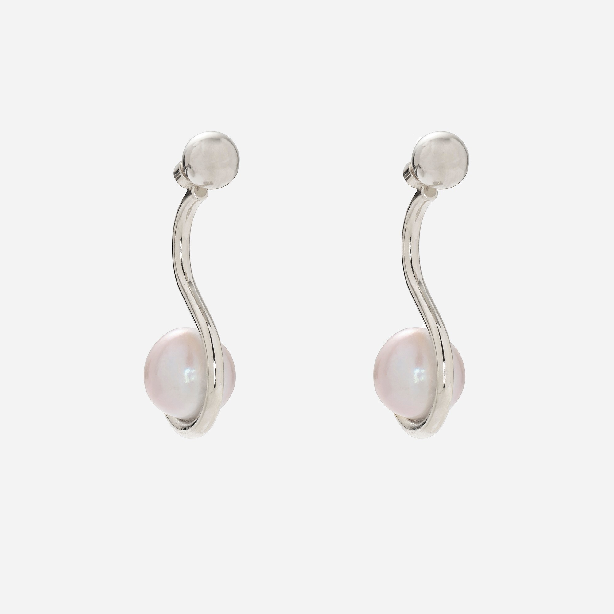 Lady Grey pearl ivy earrings