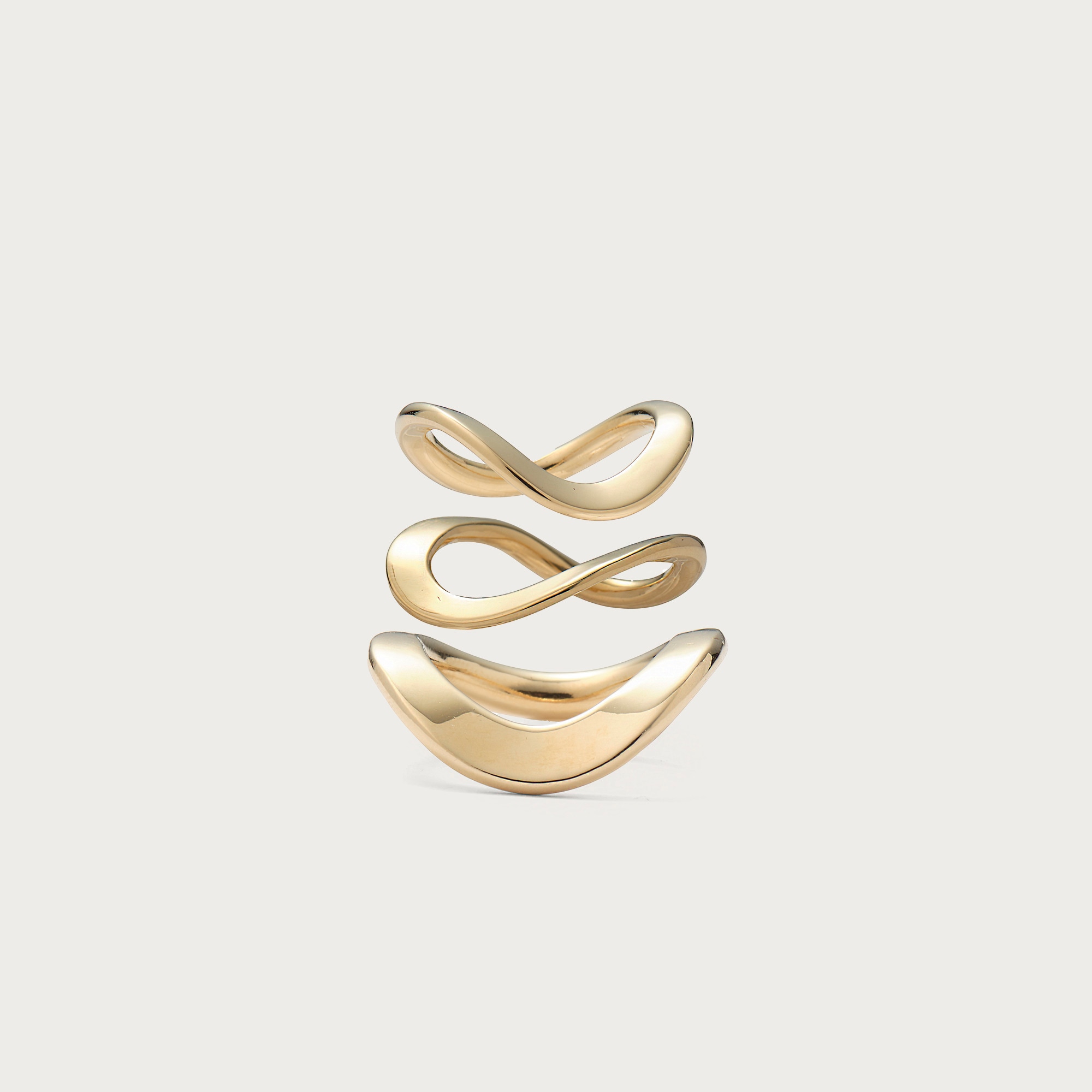 Lady Grey Raia rings set
