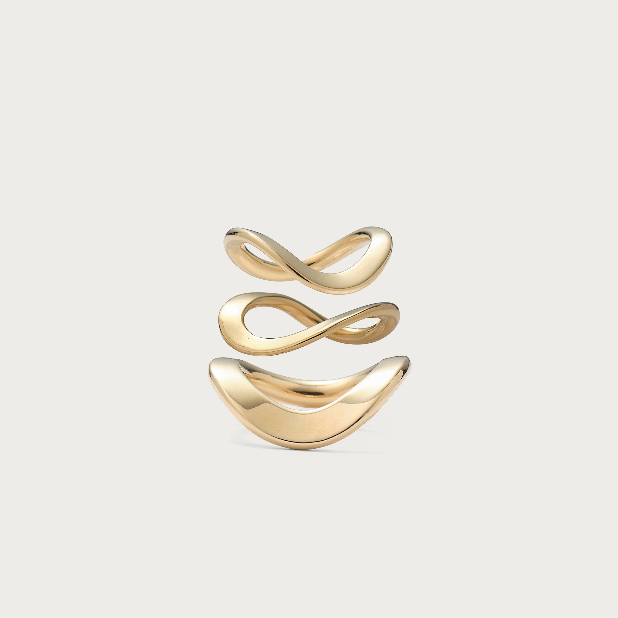 lady grey raia rings set for women