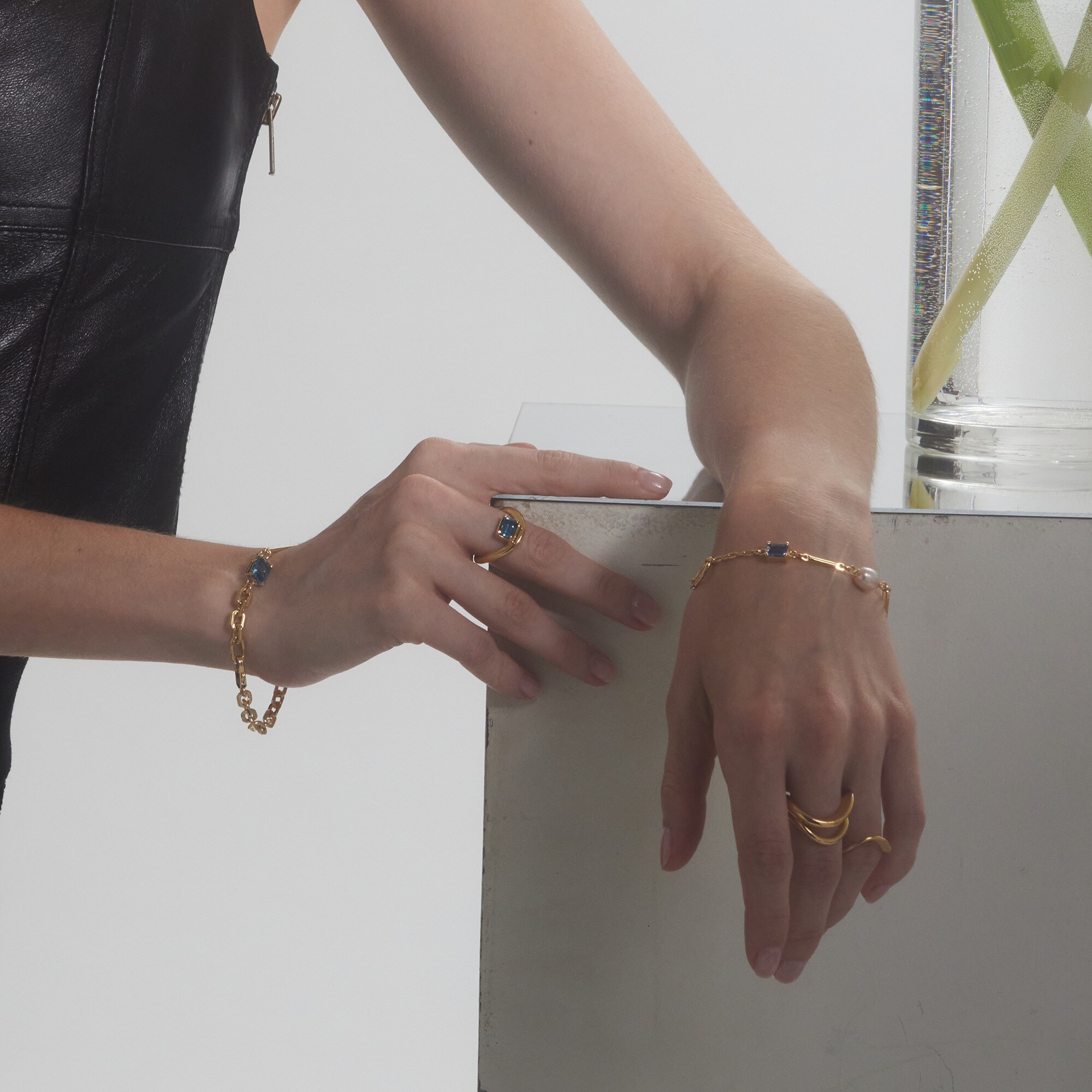 Lady Grey Raia rings set