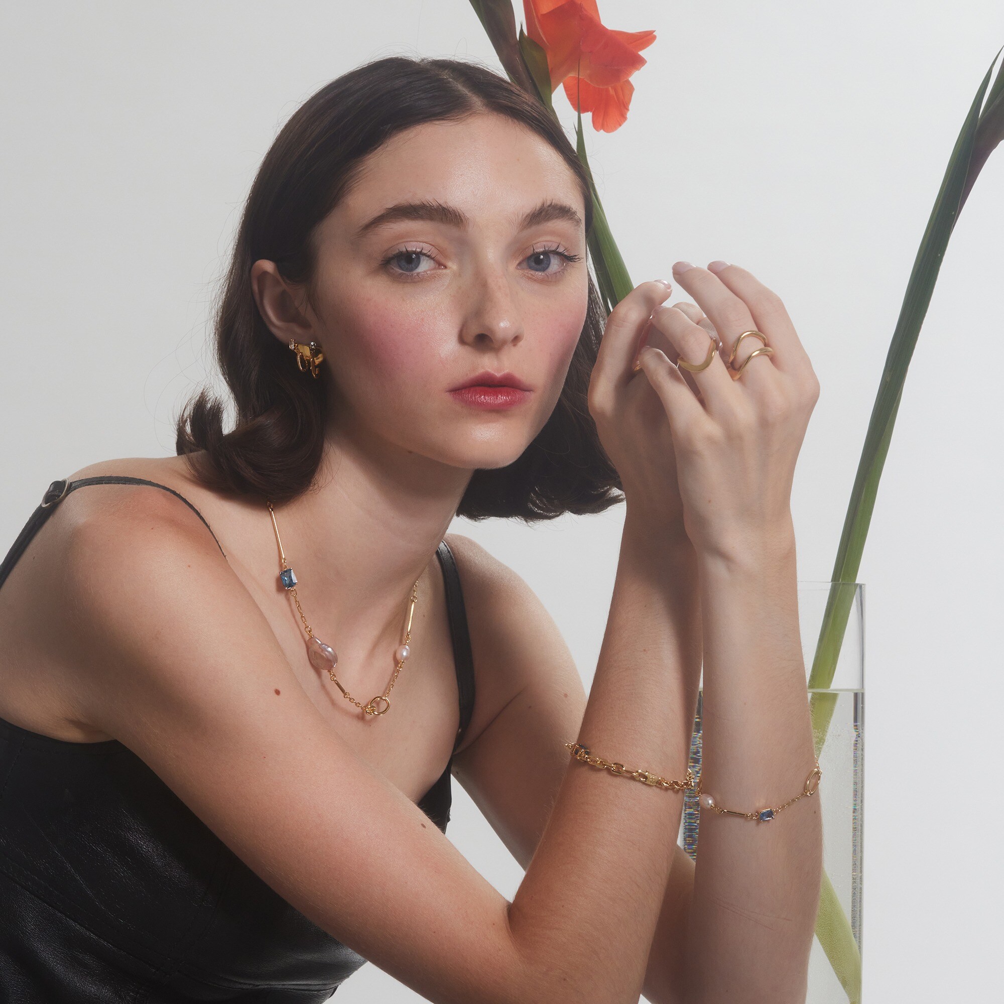 Lady Grey Raia rings set
