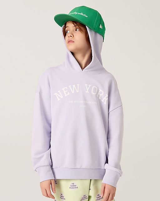 boys The Sunday Collective kids' organic cotton weekend hoodie