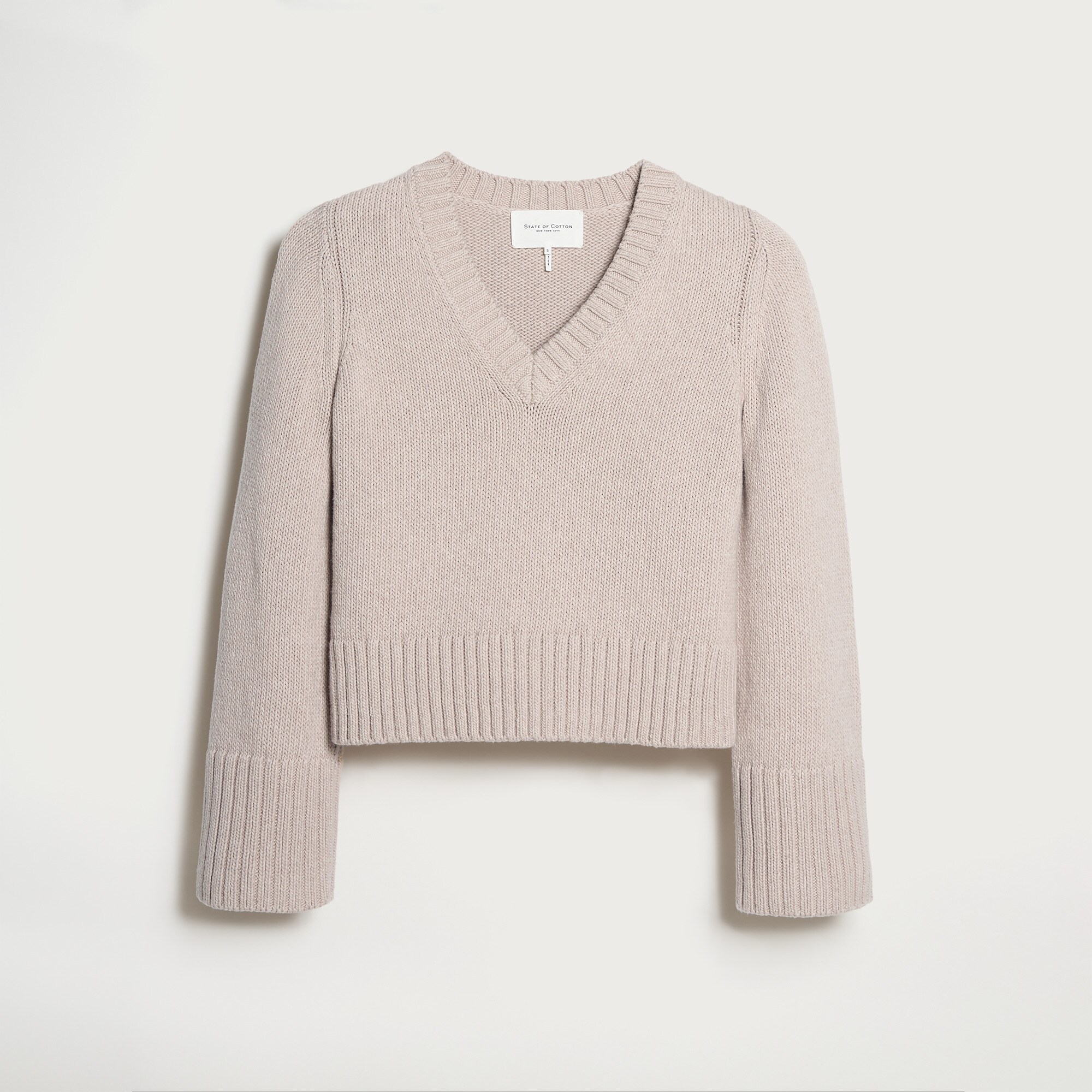 State of Cotton NYC Easton V-neck pullover sweater