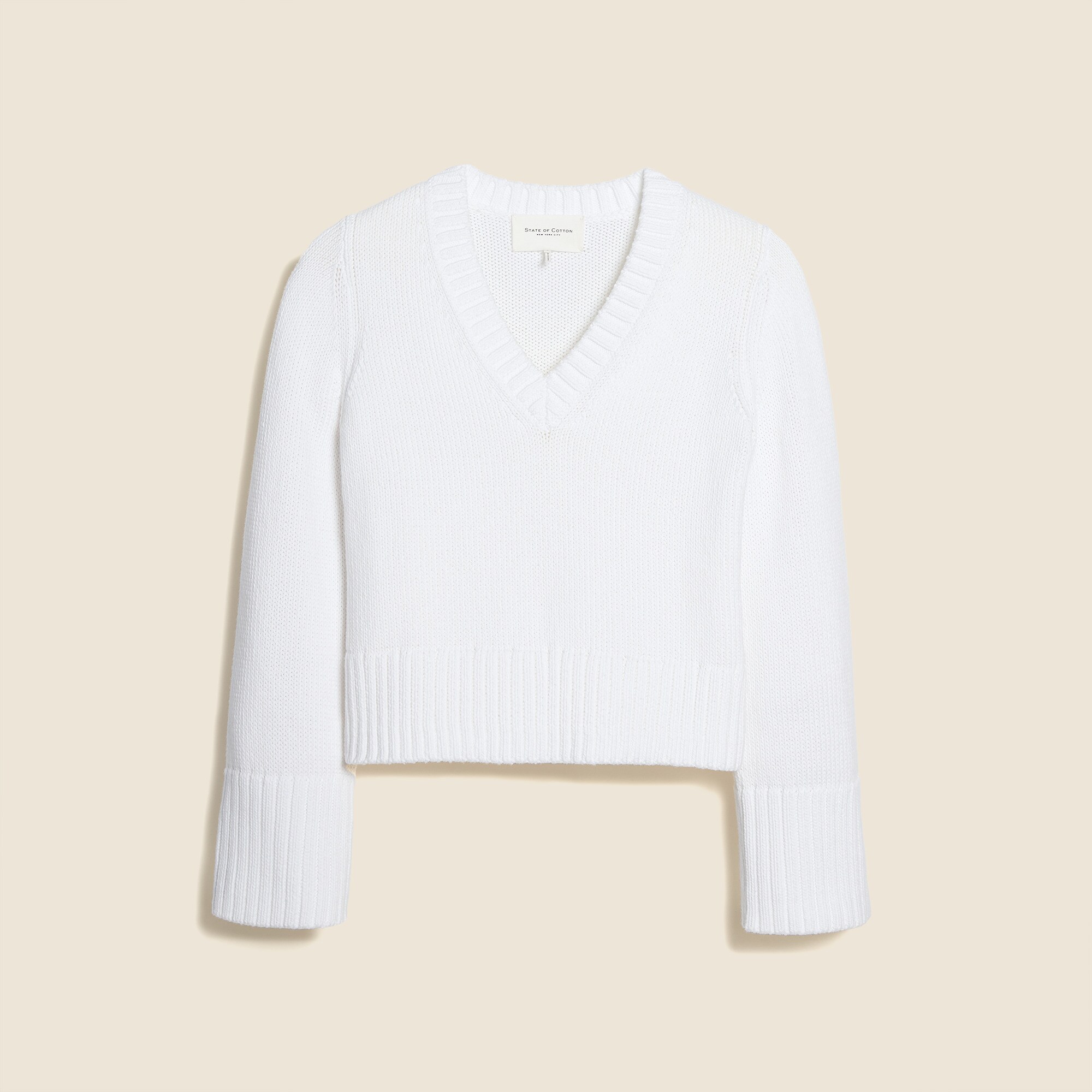 State of Cotton NYC Easton V-neck pullover sweater